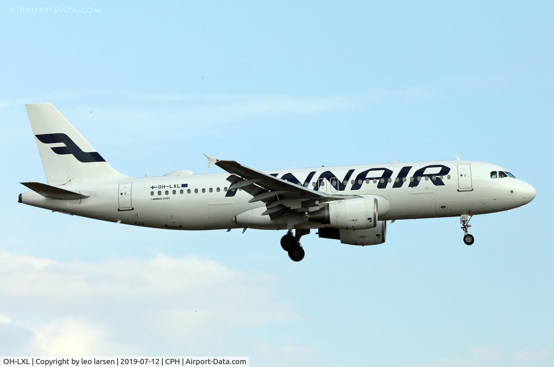 OH-LXL, 2003 Airbus A320-214 C/N 2146, Copenhagen 12.7.2019 L/D R-22L