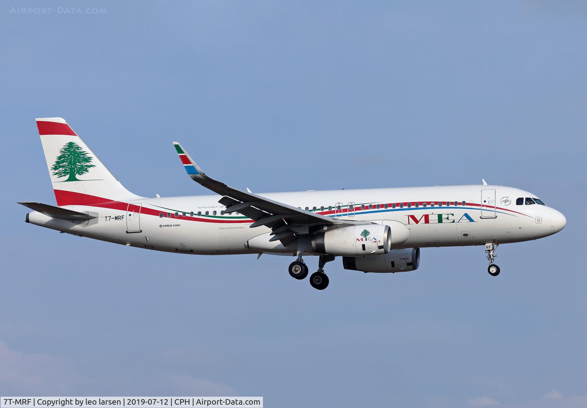 7T-MRF, 2016 Airbus A320-232 C/N 7006, Copenhagen 12.7.2019 L/D R-22L