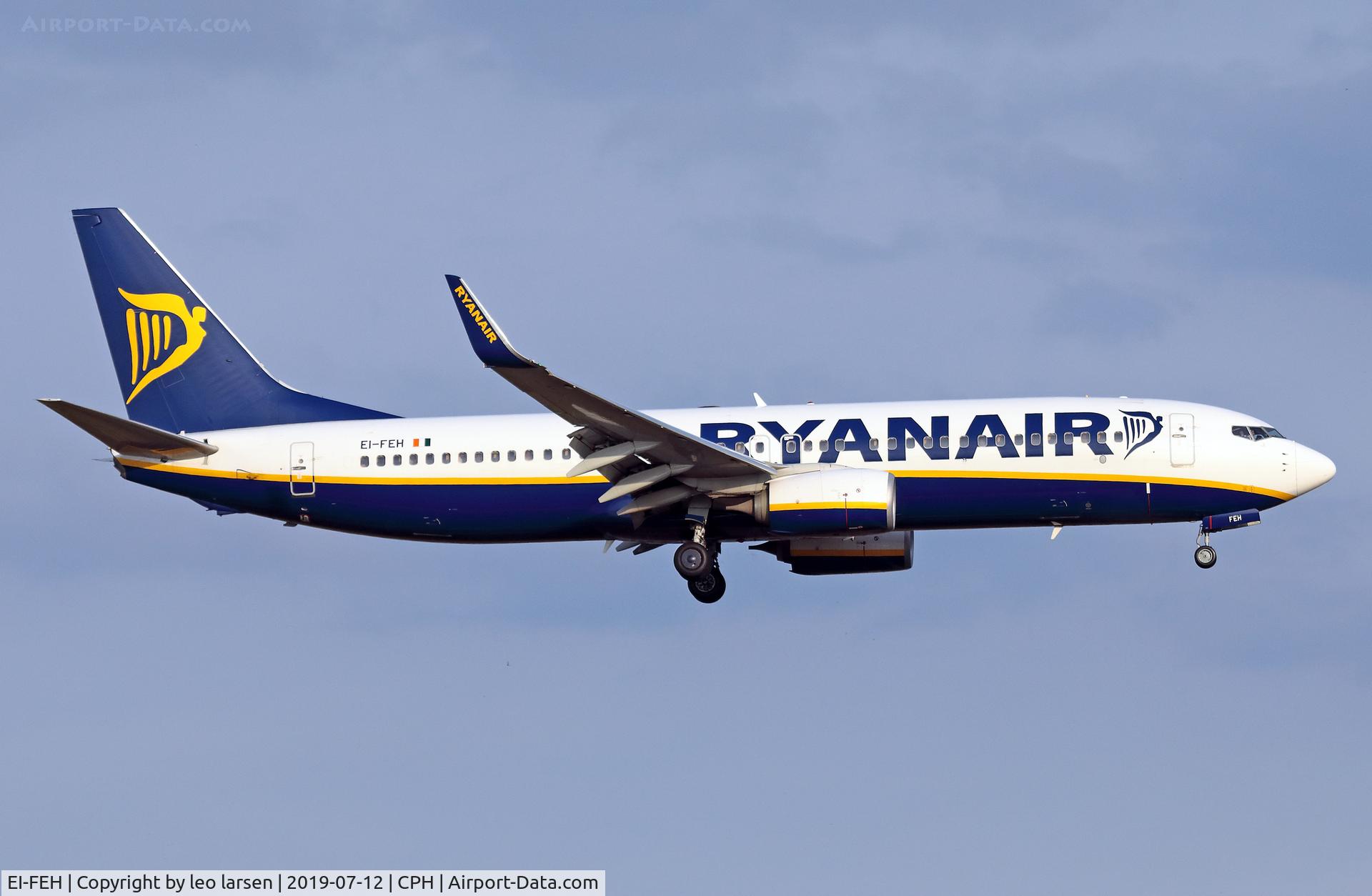 EI-FEH, 2014 Boeing 737-8AS C/N 44689, Copenhagen 12.7.2019 L/D R-22L