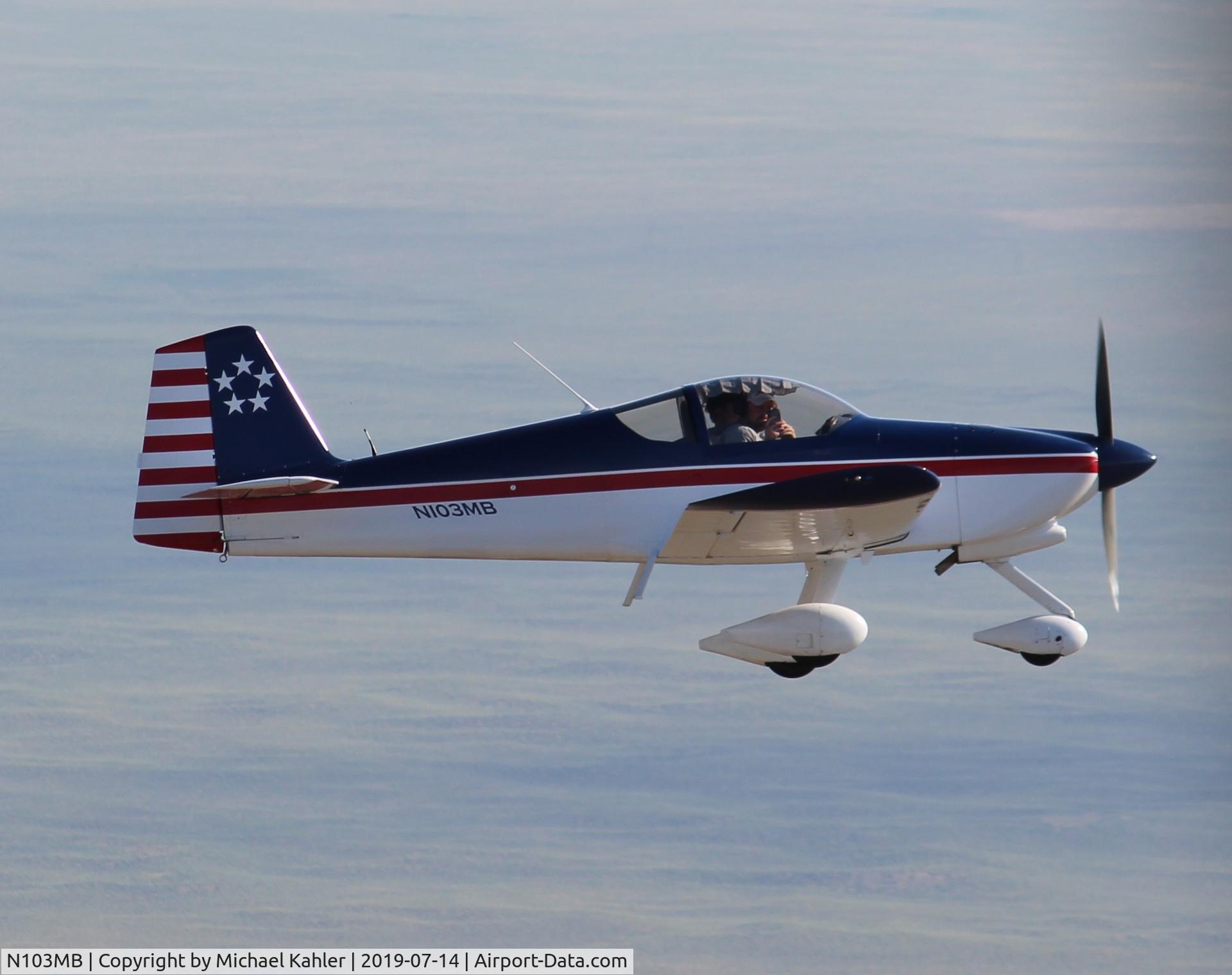 N103MB, 2005 Vans RV-6A C/N 25248, On the way to KLHX