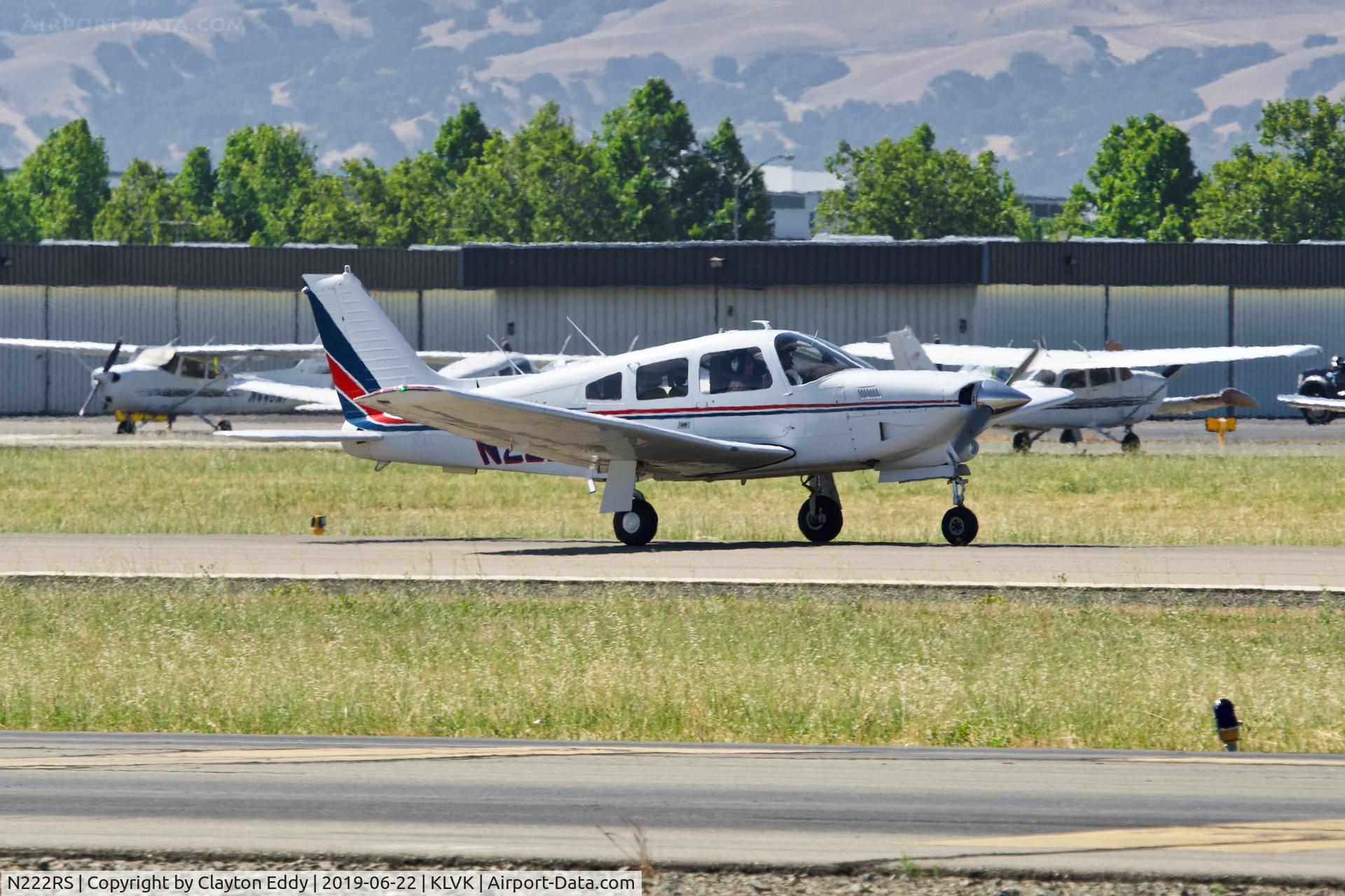 N222RS, 1977 Piper PA-28R-201T Cherokee Arrow III C/N 28R-7703307, Livermore Airport California 2019.