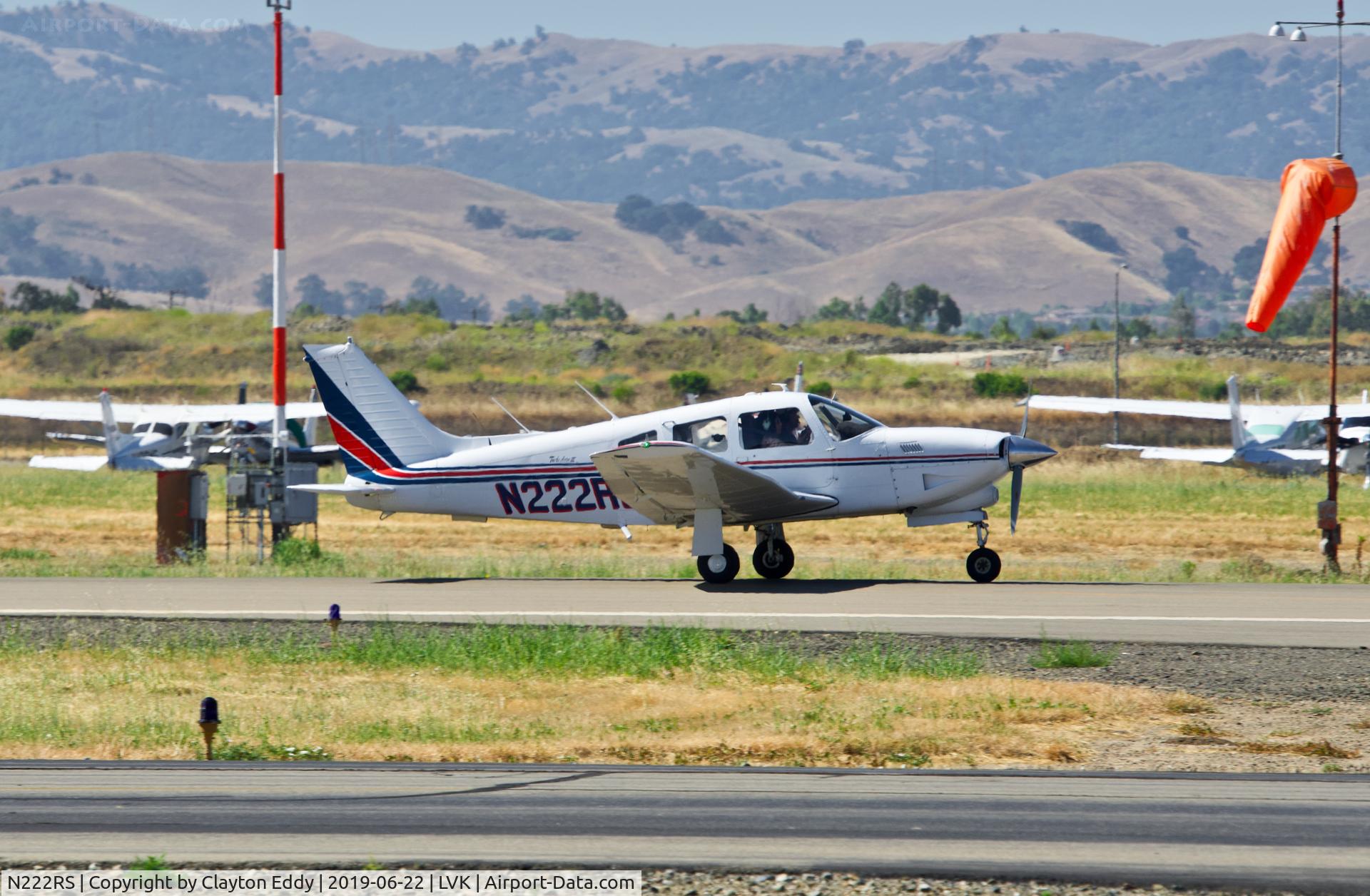 N222RS, 1977 Piper PA-28R-201T Cherokee Arrow III C/N 28R-7703307, Livermore Airport California 2019.