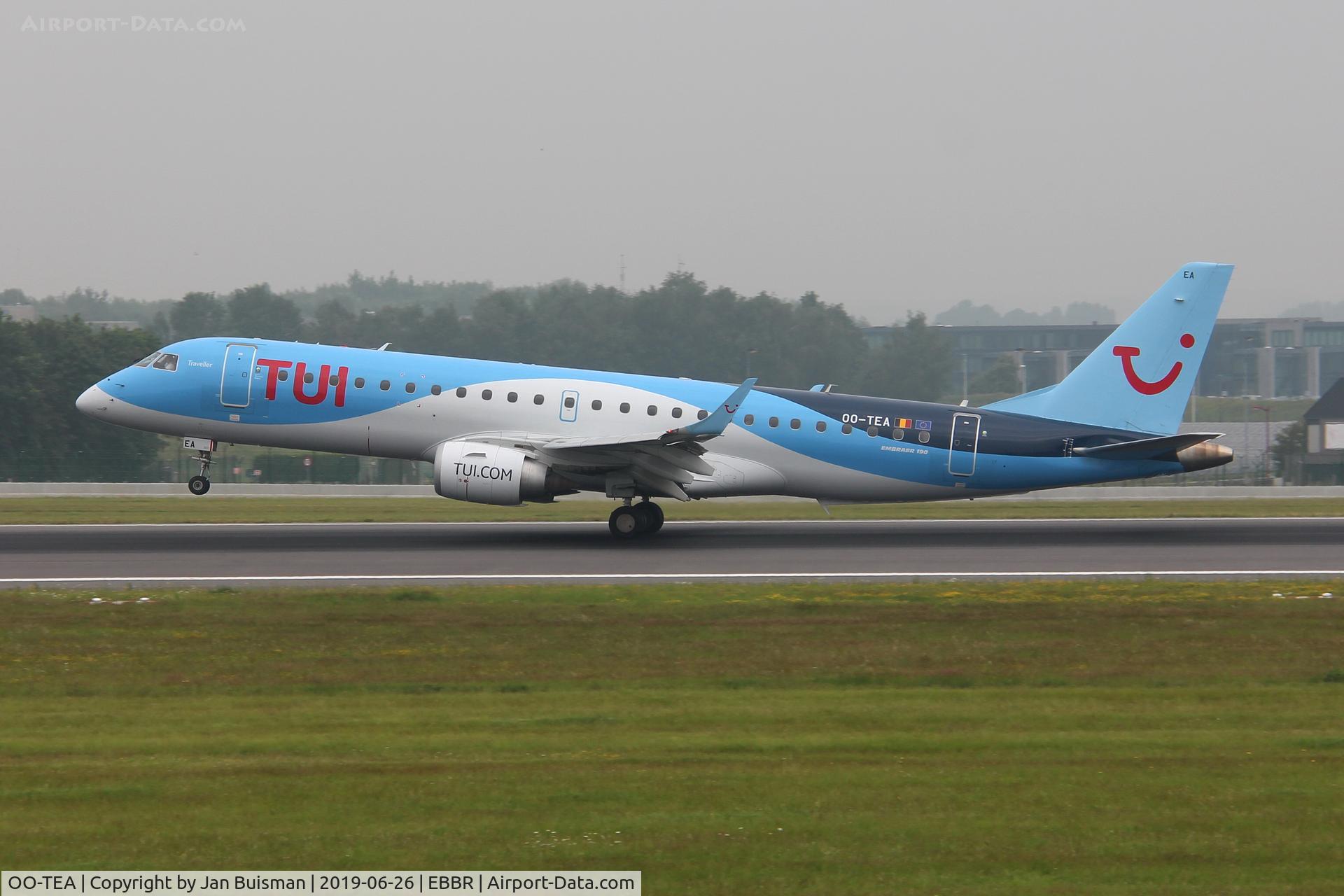 OO-TEA, 2014 Embraer 190LR (ERJ-190-100LR) C/N 19000665, TUI Airlines Belgium