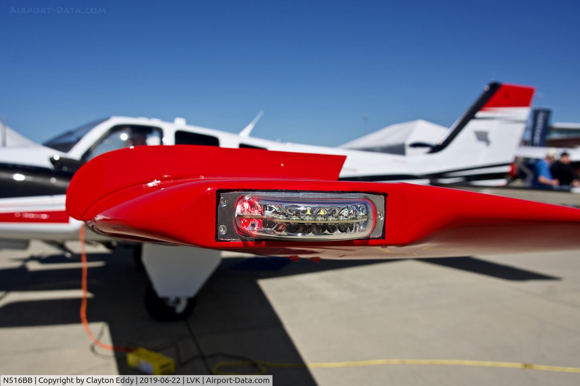 N516BB, 2019 Beechcraft G58 Baron C/N TH-2516, Livermore Airport California 2019.