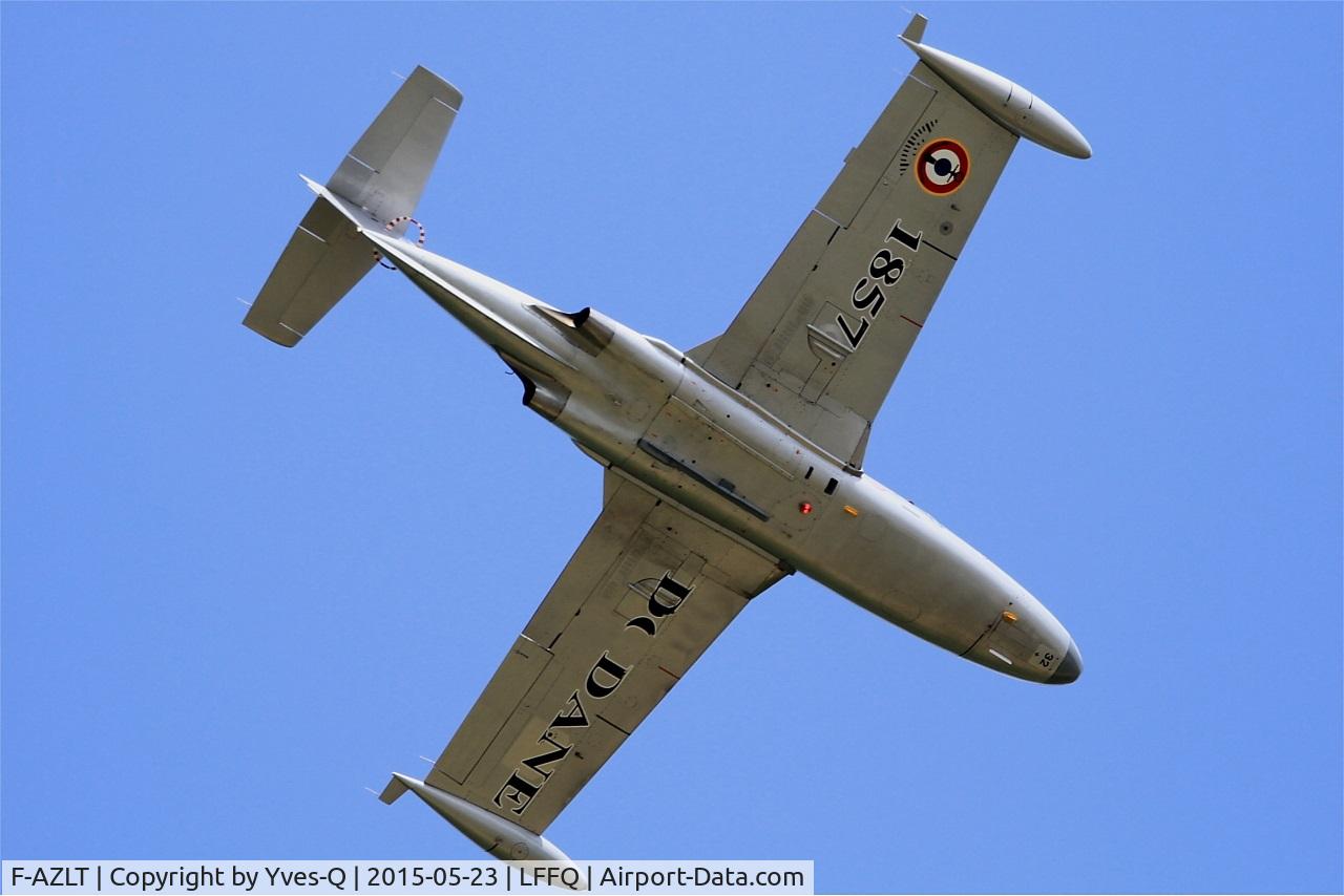 F-AZLT, 1958 Morane-Saulnier MS.760 Paris I C/N 32, Morane-Saulnier MS.760A, On display, La Ferté-Alais Airfield (LFFQ) Air Show 2015