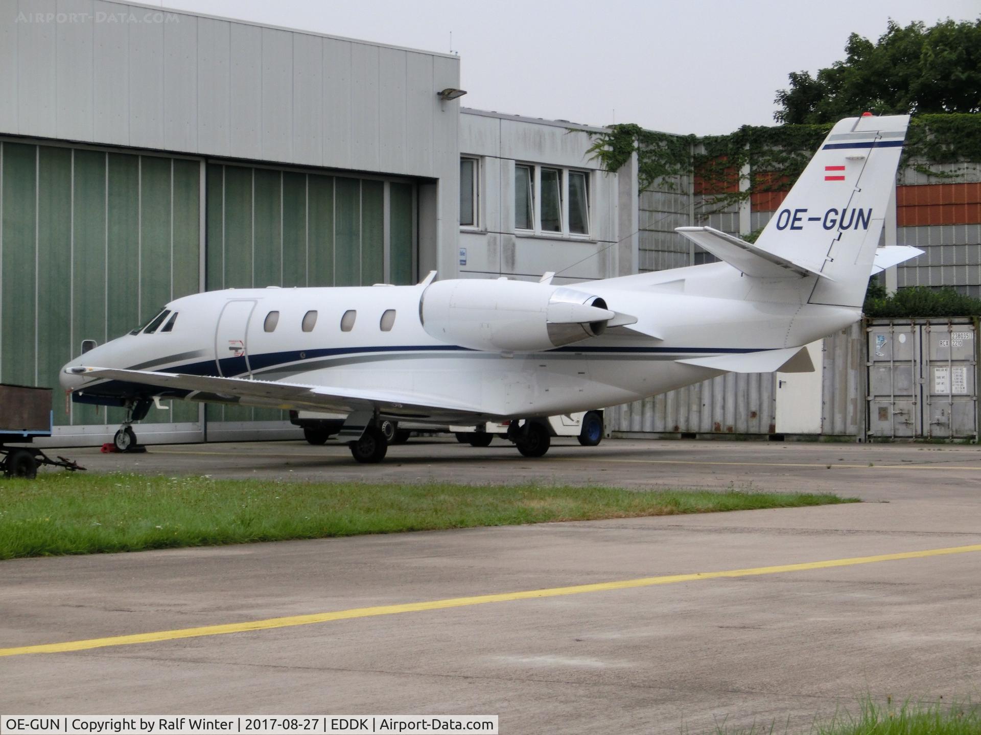 OE-GUN, 2000 Cessna 560XL Citation Excel C/N 560-5061, Cessna 560XL Citation Excel - HTL My Fair Jet - 5605061 - OE-GUN - 27.08.2017 - CGN