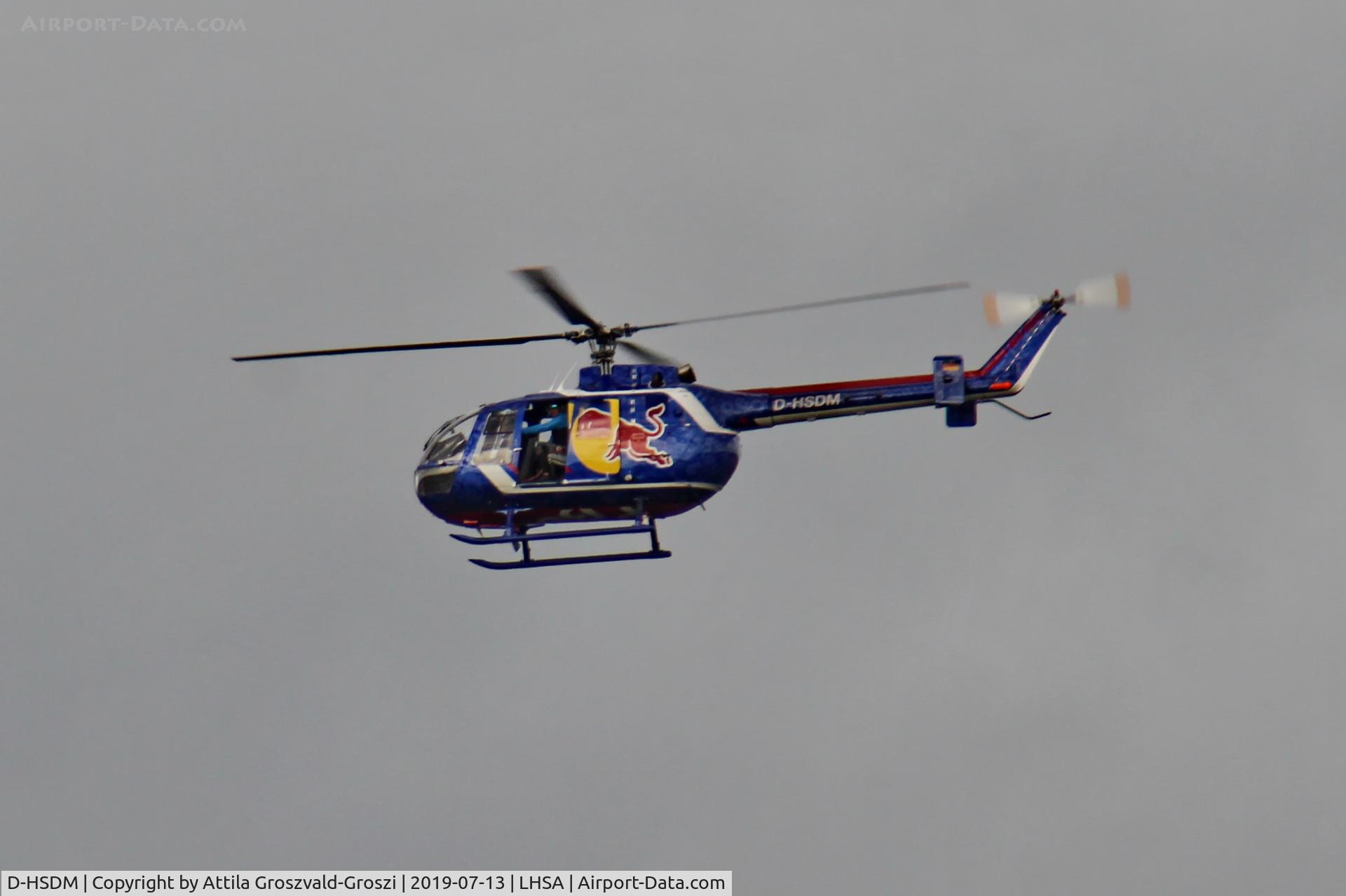 D-HSDM, MBB Bo-105CB C/N S-126, LHSA - Szentkirályszabadja Airport, Red Bull Air Race Hungary