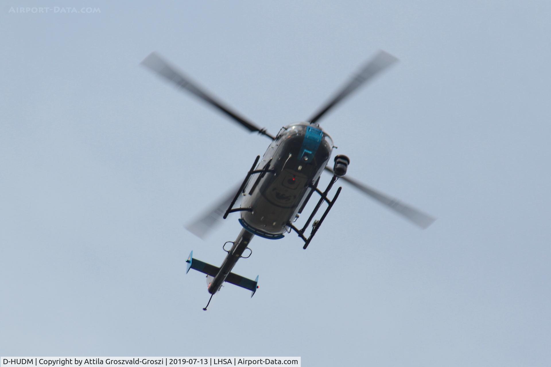 D-HUDM, MBB Bo-105CBS-5 C/N S-883, LHSA - Szentkirályszabadja Airport, Red Bull Air Race Hungary