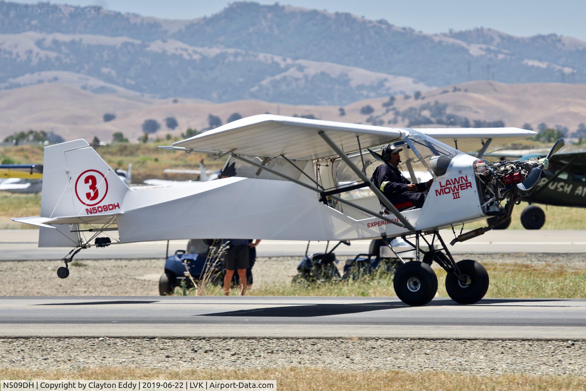 N509DH, 2018 Rans S-7S Courier C/N 0116626, Livermore Airport California 2019.
