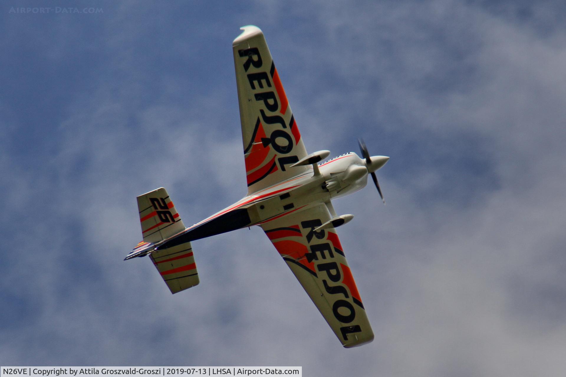 N26VE, 2007 Zivko Edge 540 C/N 0040A, LHSA - Szentkirályszabadja Airport, Red Bull Air Race Hungary