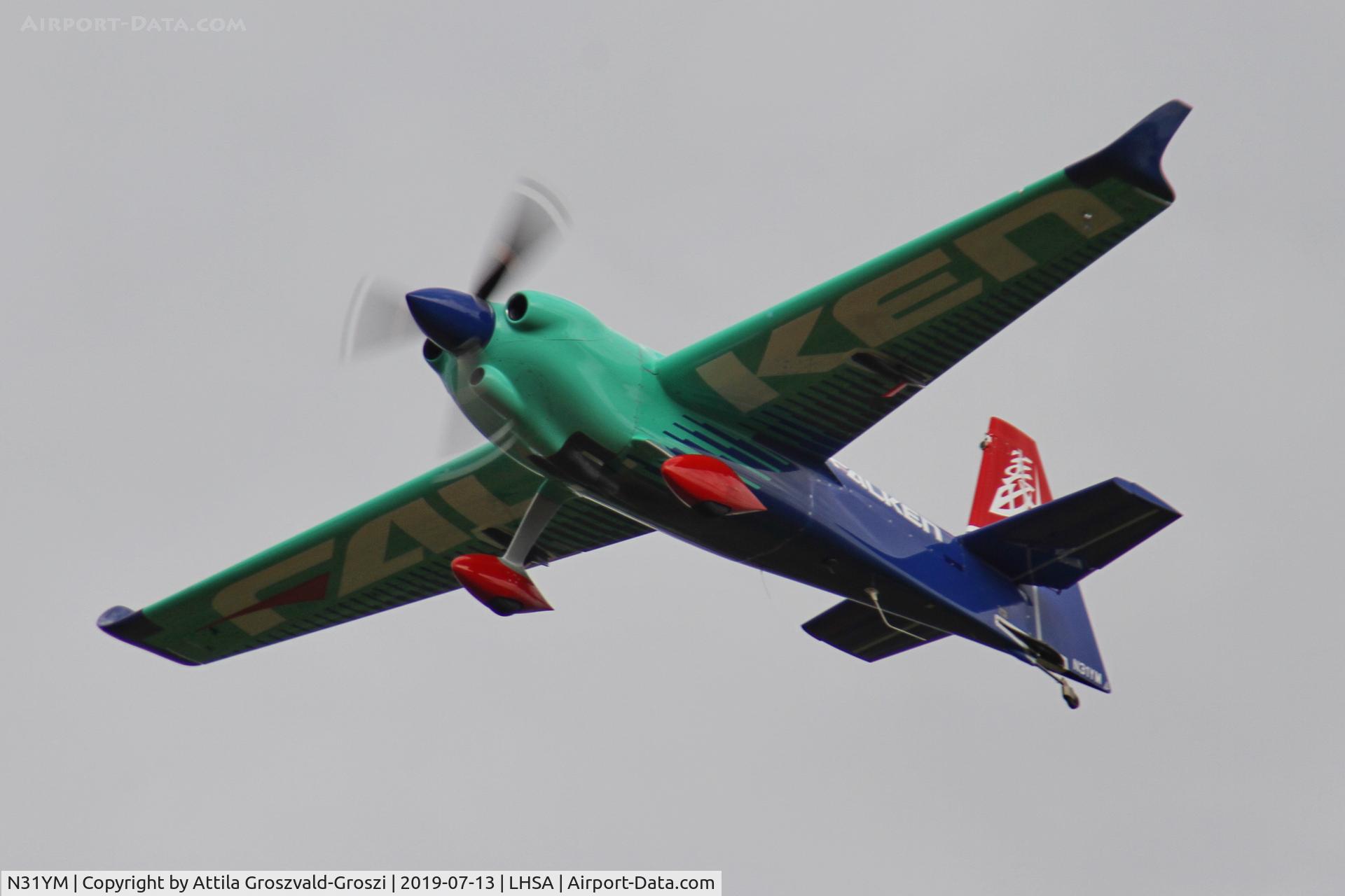 N31YM, Zivko Edge 540 C/N 0051V3, LHSA - Szentkirályszabadja Airport, Red Bull Air Race Hungary