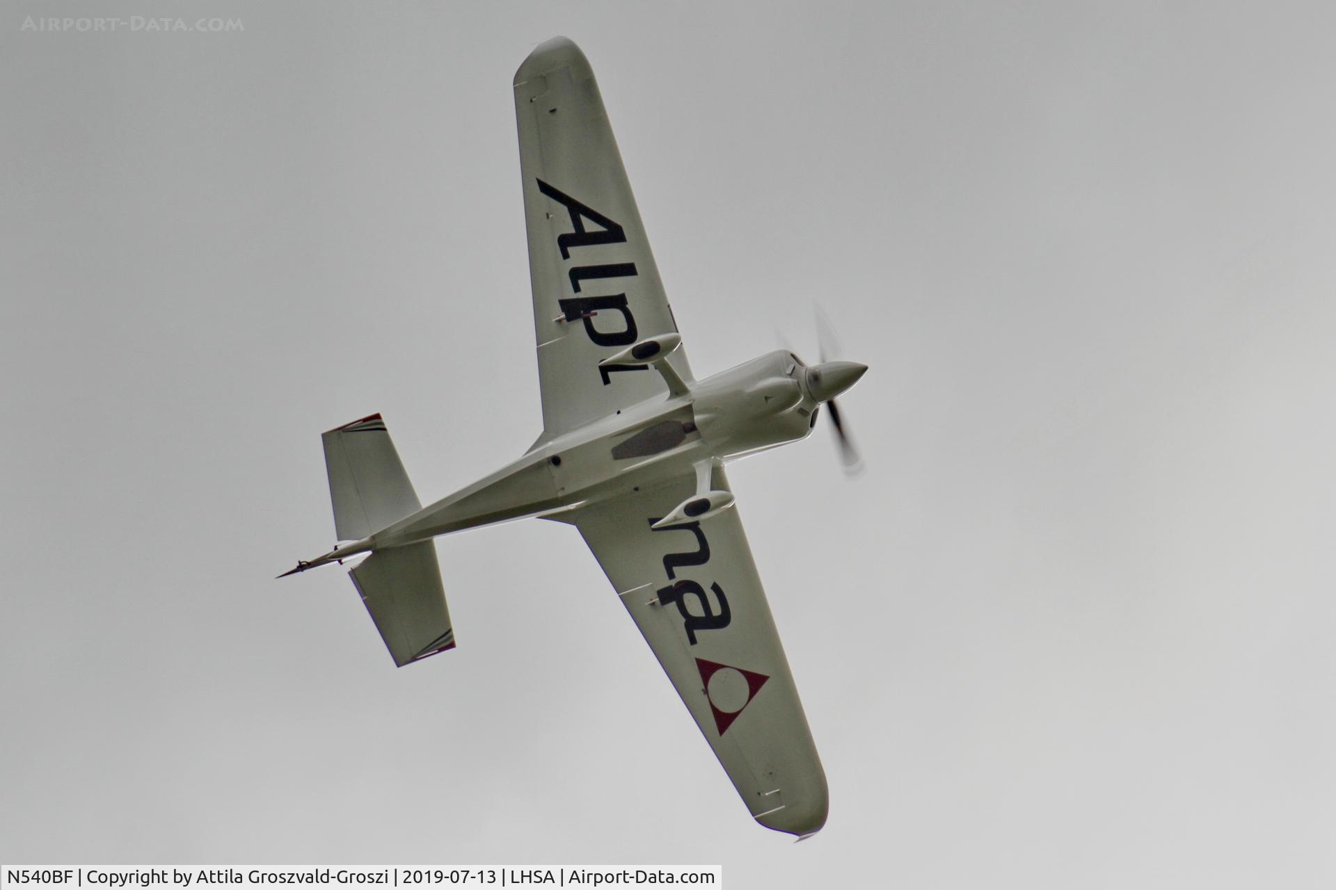 N540BF, 2006 Zivko Edge 540 C/N 0037A, LHSA - Szentkirályszabadja Airport, Red Bull Air Race Hungary