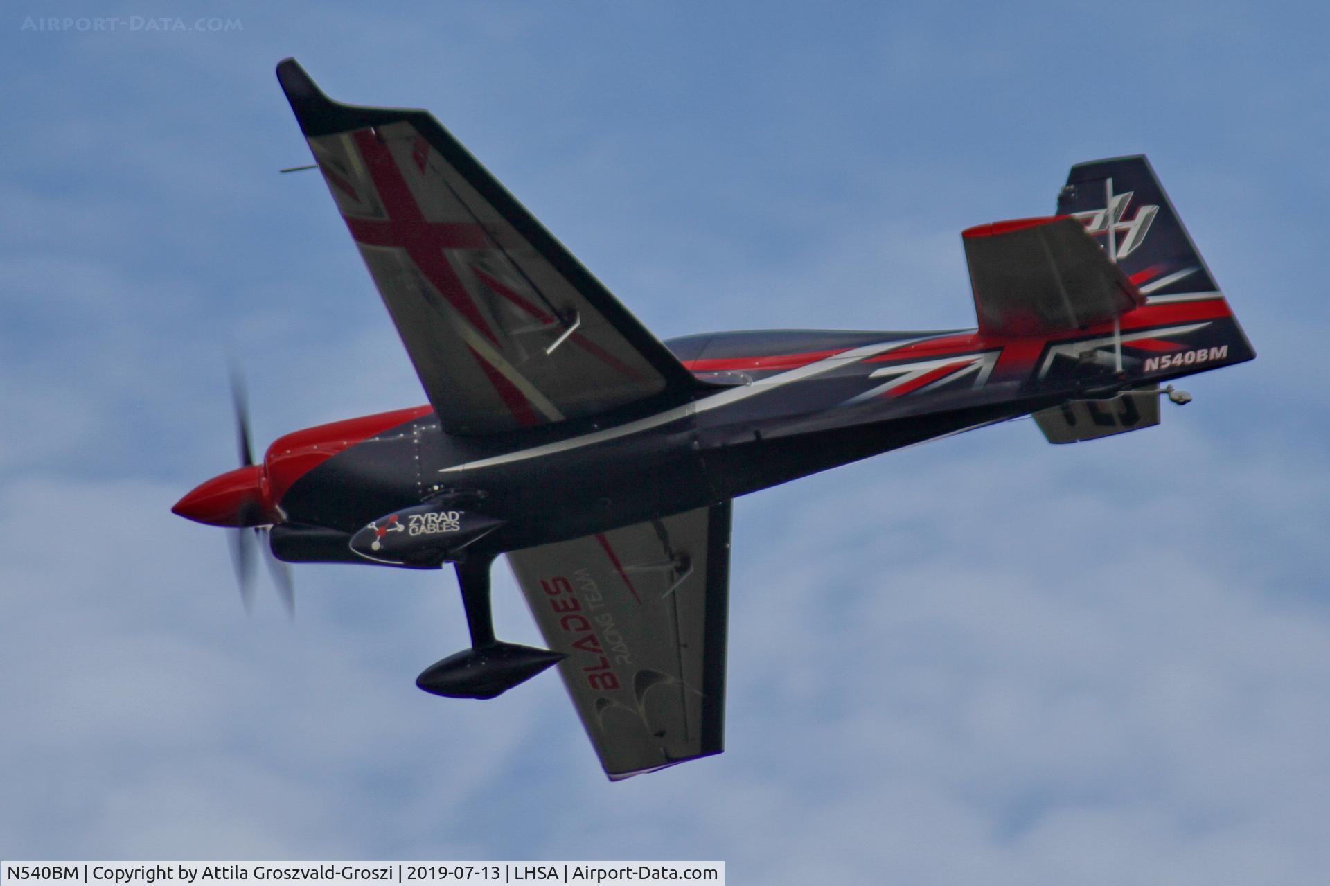 N540BM, 2007 Zivko Edge 540 C/N 0039A, LHSA - Szentkirályszabadja Airport, Red Bull Air Race Hungary