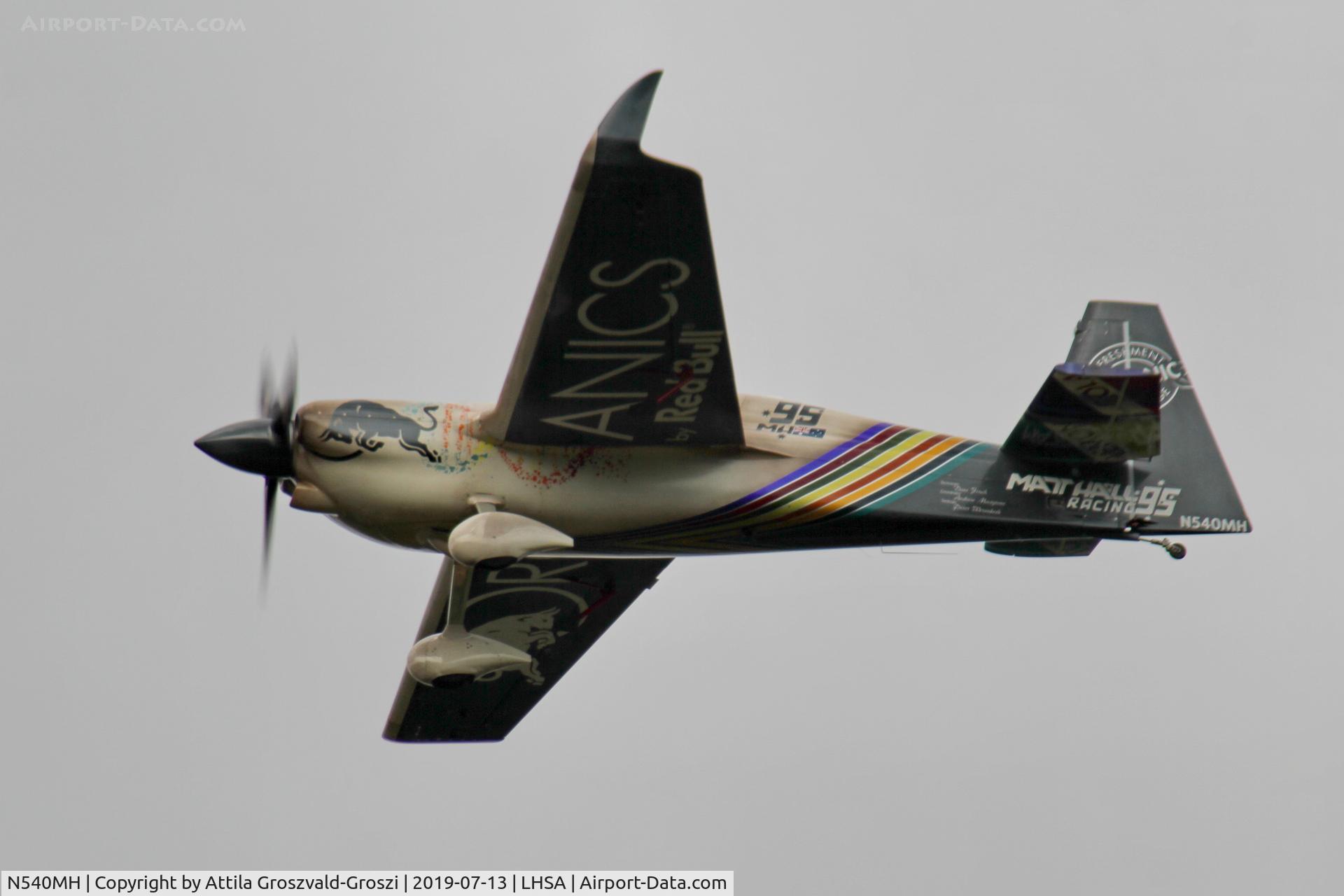 N540MH, MX Aircraft MXS C/N 10, LHSA - Szentkirályszabadja Airport, Red Bull Air Race Hungary