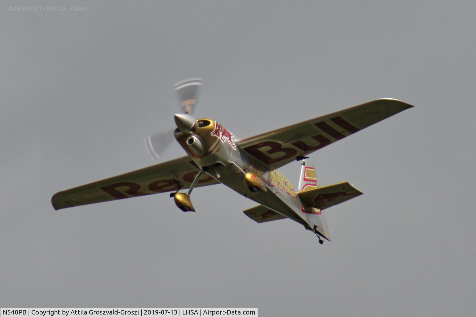 N540PB, 2006 Zivko Edge 540 C/N 0038A, LHSA - Szentkirályszabadja Airport, Red Bull Air Race Hungary