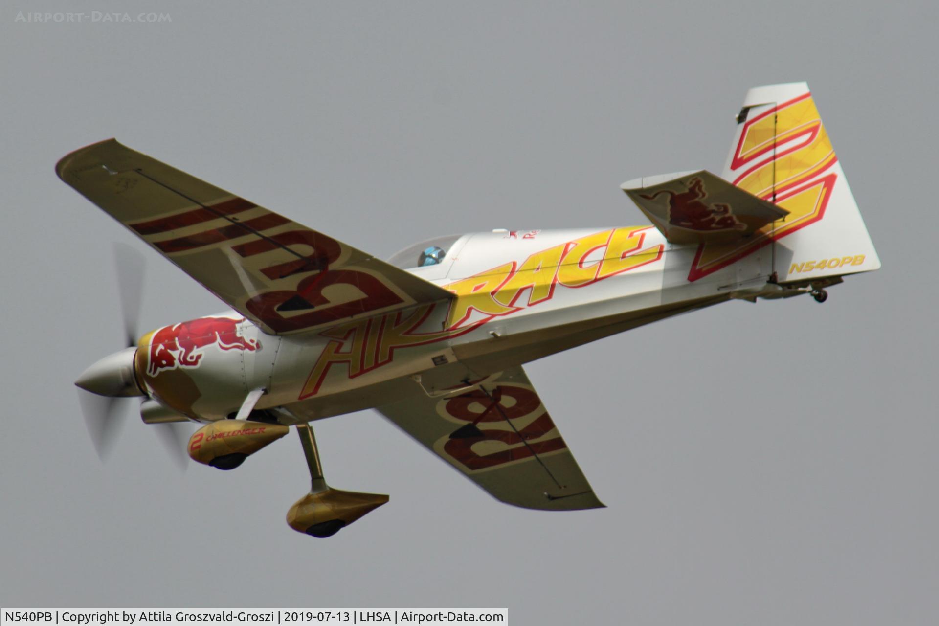 N540PB, 2006 Zivko Edge 540 C/N 0038A, LHSA - Szentkirályszabadja Airport, Red Bull Air Race Hungary