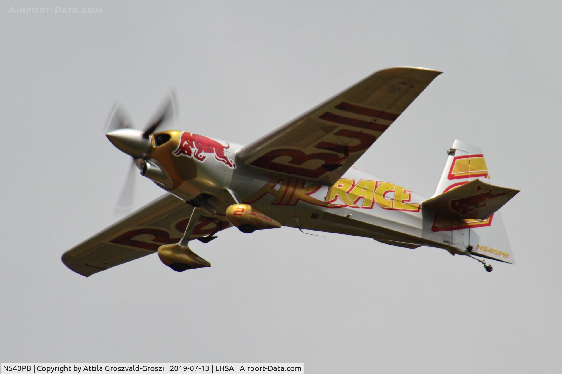N540PB, 2006 Zivko Edge 540 C/N 0038A, LHSA - Szentkirályszabadja Airport, Red Bull Air Race Hungary