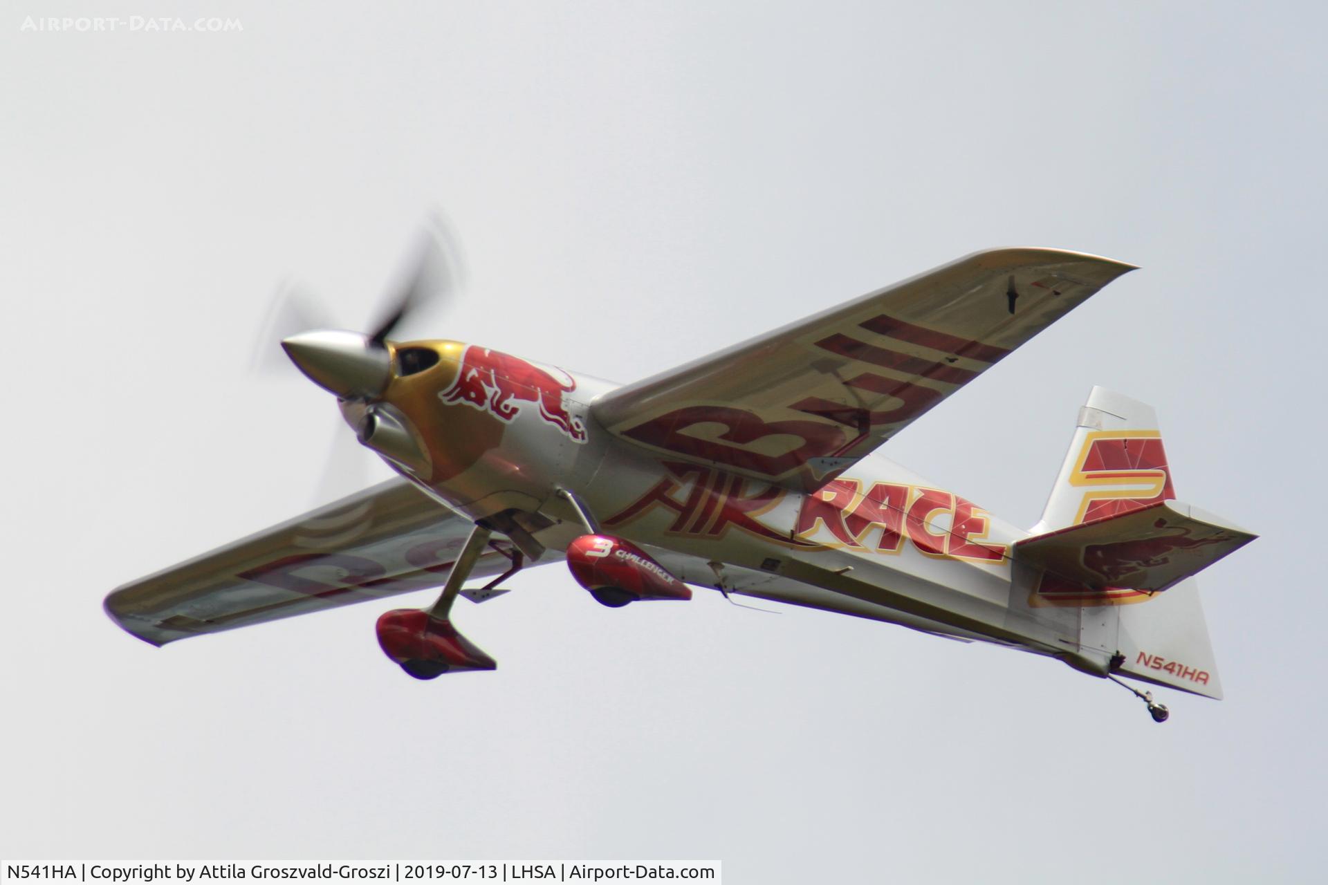 N541HA, 2008 Zivko Edge 540 C/N 0041A, LHSA - Szentkirályszabadja Airport, Red Bull Air Race Hungary