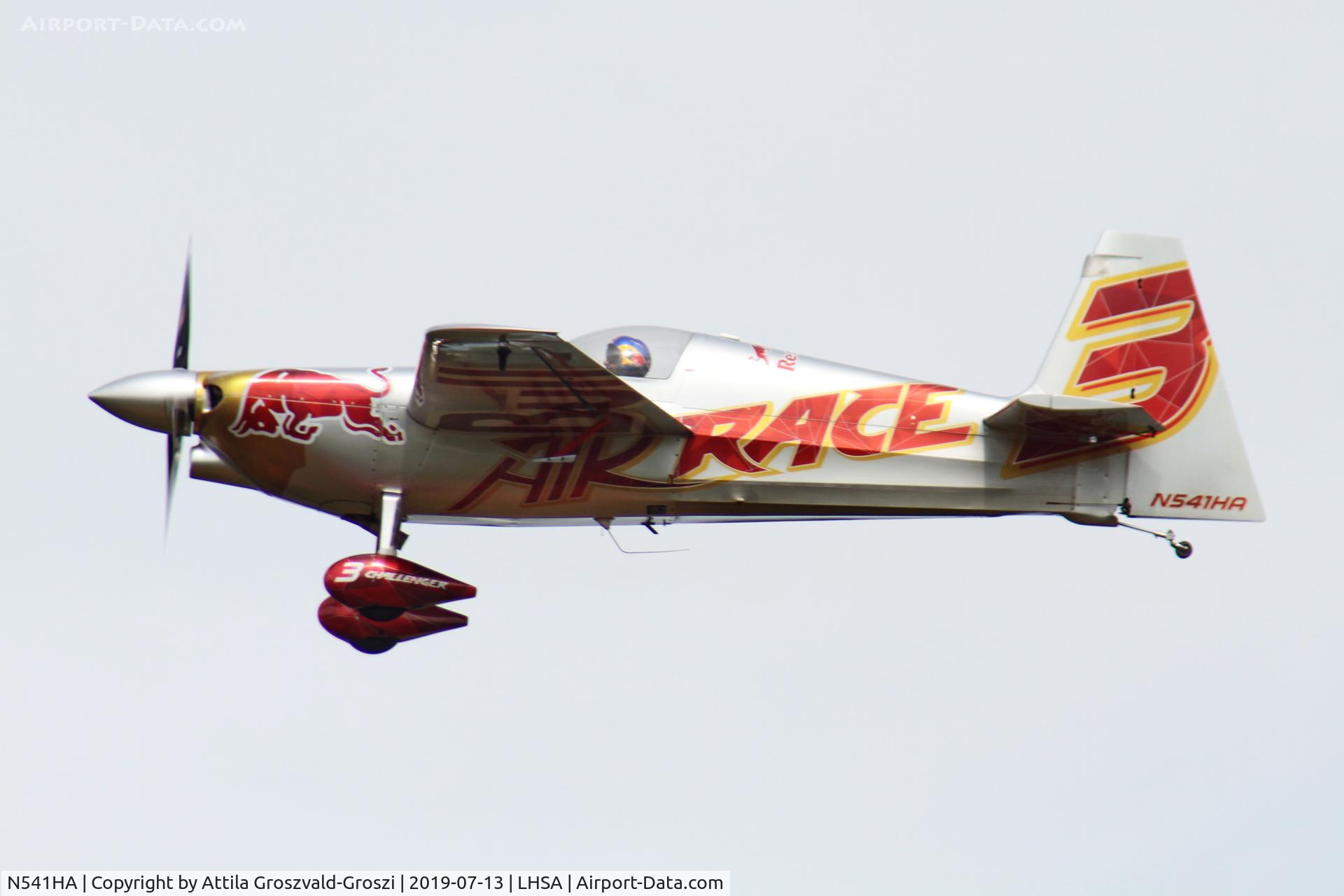 N541HA, 2008 Zivko Edge 540 C/N 0041A, LHSA - Szentkirályszabadja Airport, Red Bull Air Race Hungary