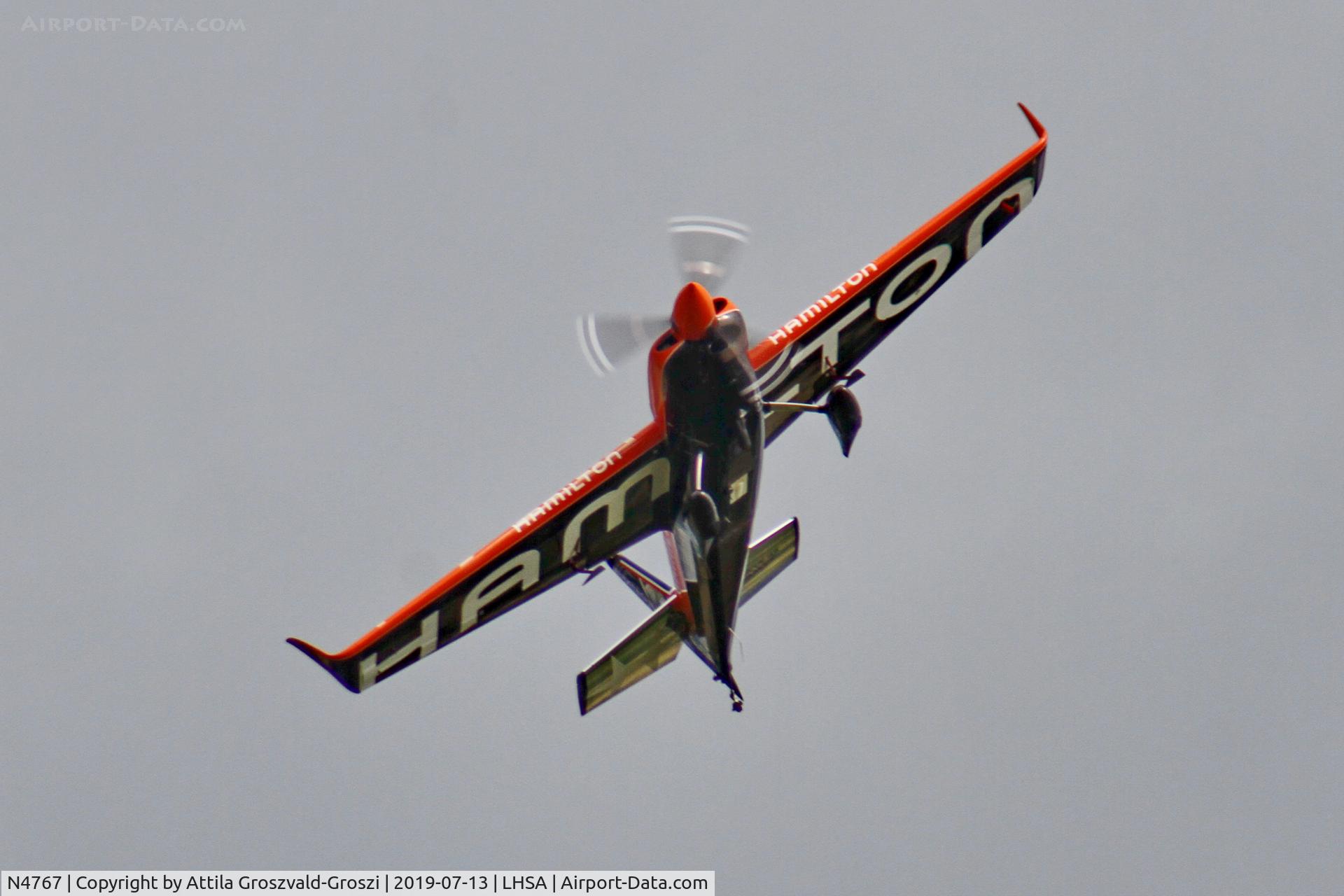 N4767, Zivko Edge 540 C/N 0045, LHSA - Szentkirályszabadja Airport, Red Bull Air Race Hungary