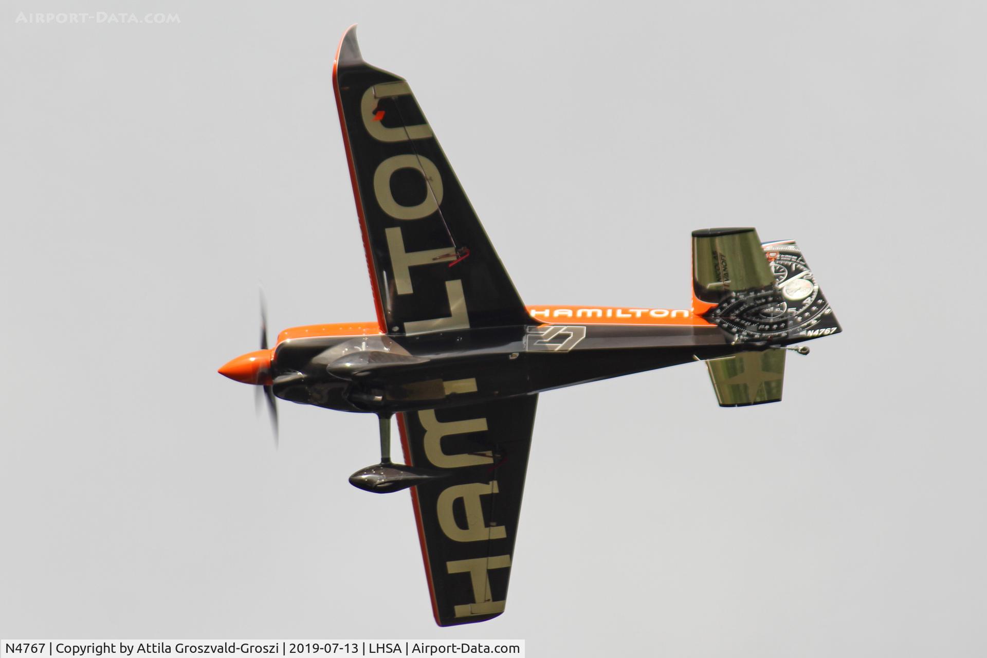 N4767, Zivko Edge 540 C/N 0045, LHSA - Szentkirályszabadja Airport, Red Bull Air Race Hungary