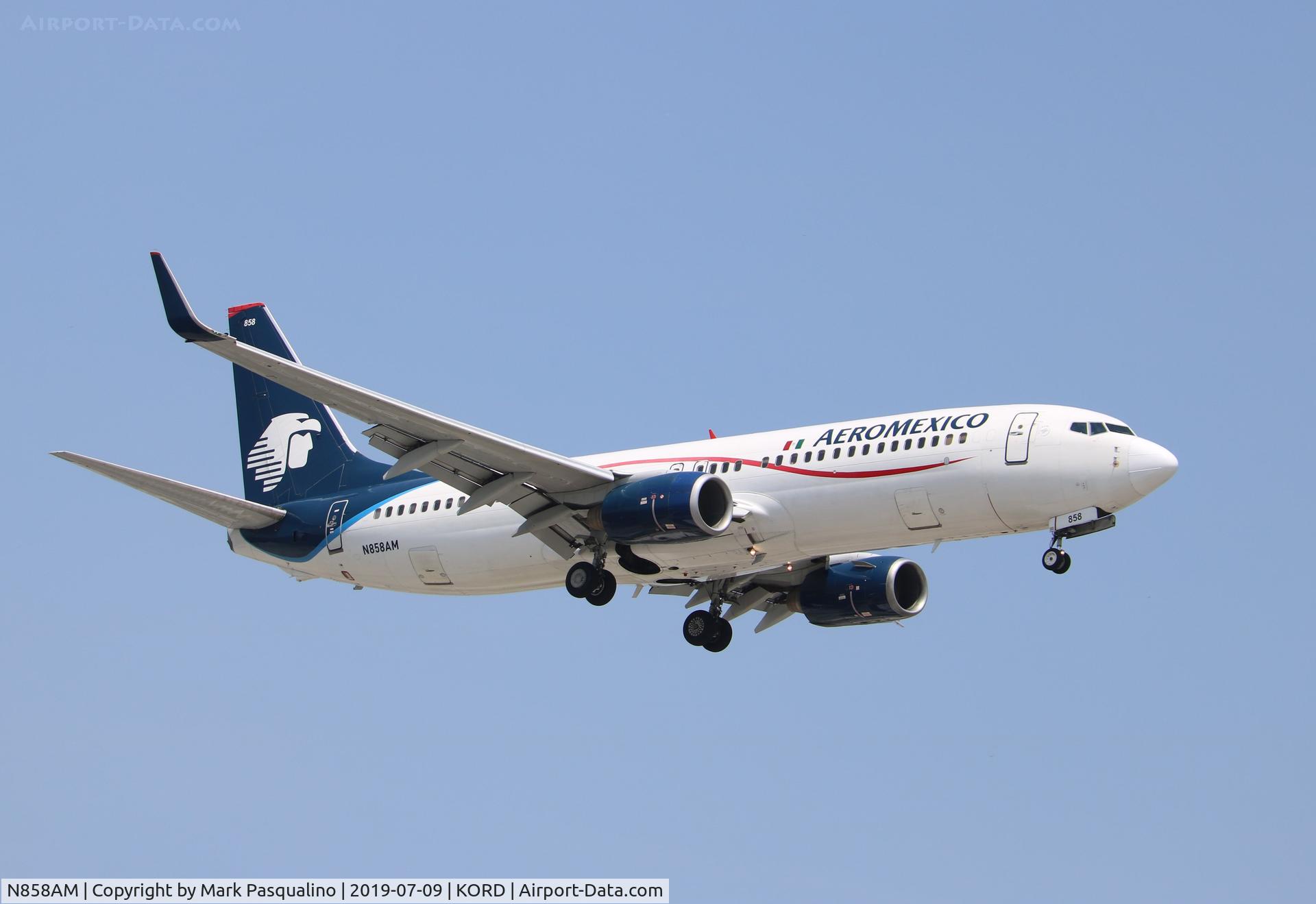 N858AM, 2003 Boeing 737-8Q8 C/N 30671, Boeing 737-8Q8