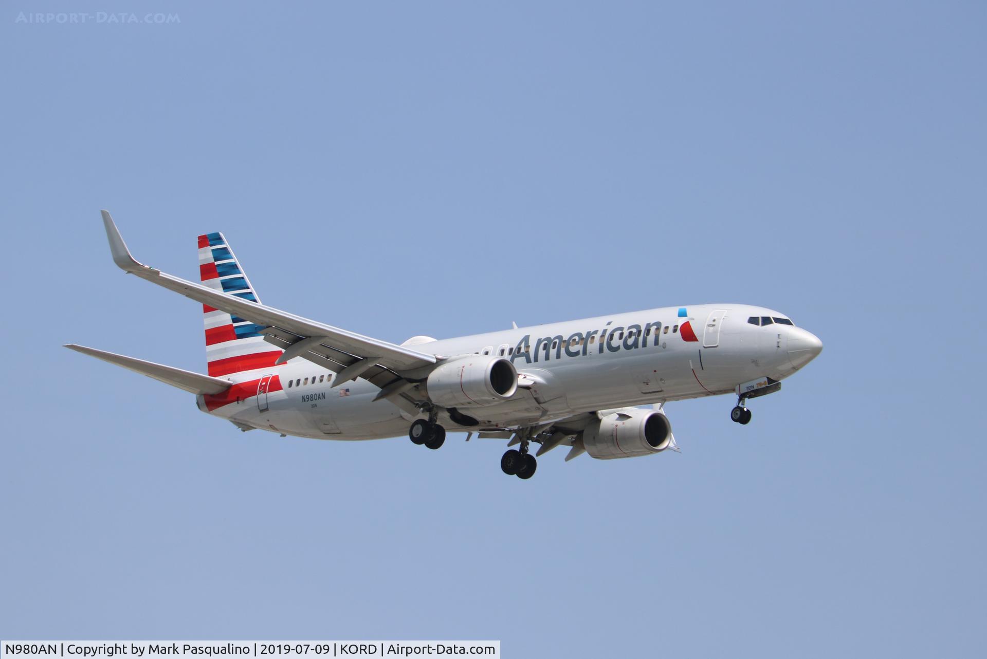 N980AN, 2009 Boeing 737-823 C/N 33203, Boeing 737-823