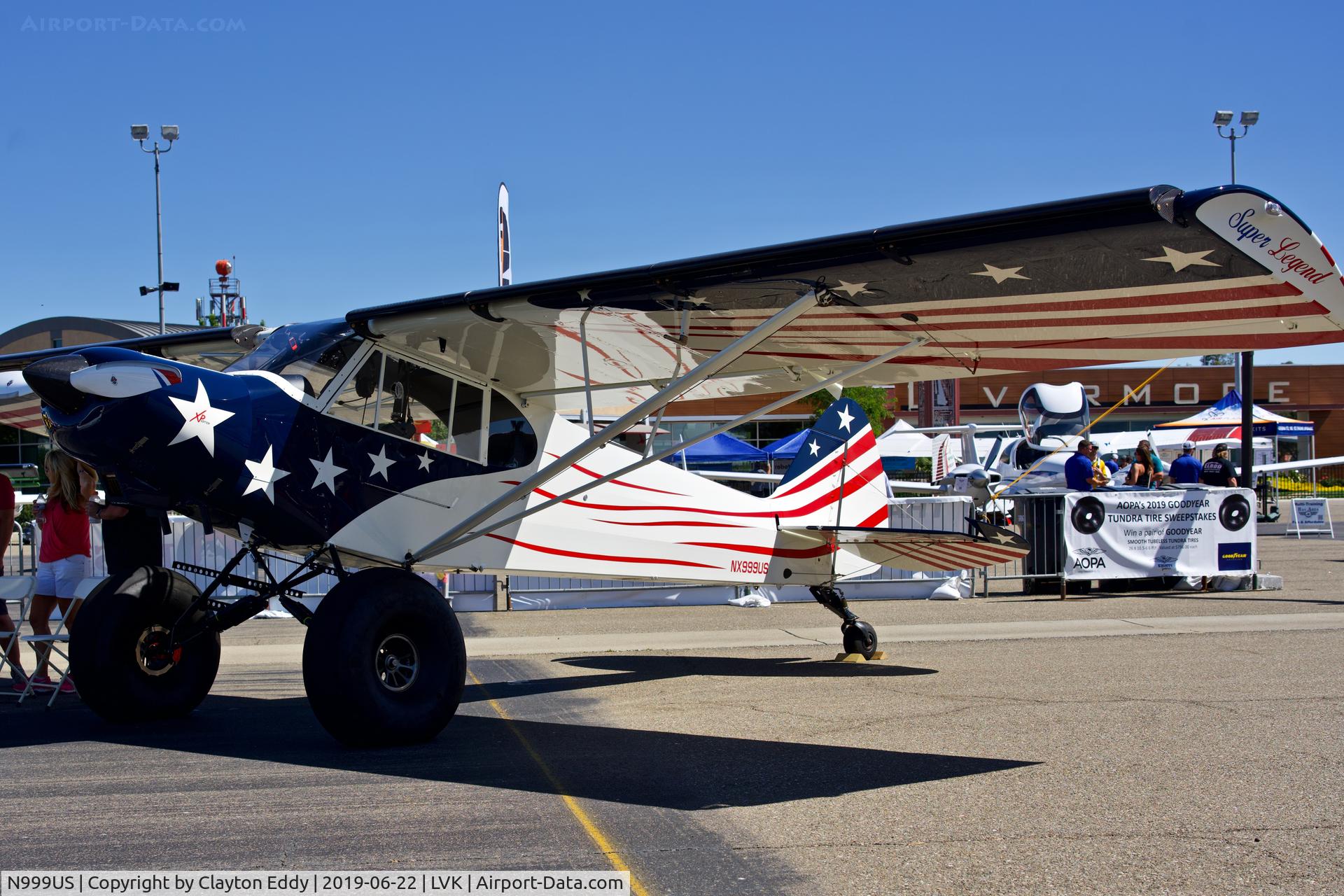 N999US, 2018 American Legend AL18 C/N AL-1776, Livermore Airport California 2019.
