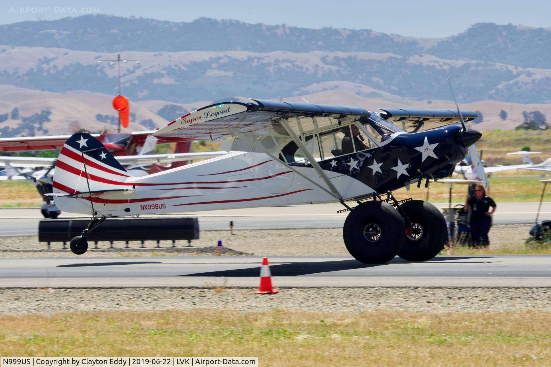 N999US, 2018 American Legend AL18 C/N AL-1776, Livermore Airport California 2019.