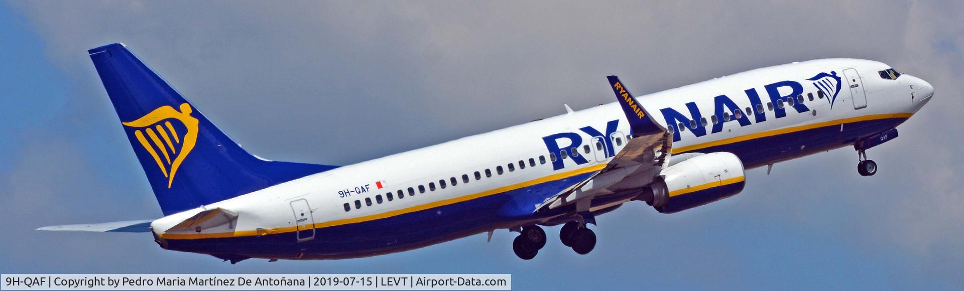 9H-QAF, 2018 Boeing 737-8AS C/N 44811, Aeropuerto de Foronda - Vitoria-Gasteiz - Euskadi - España