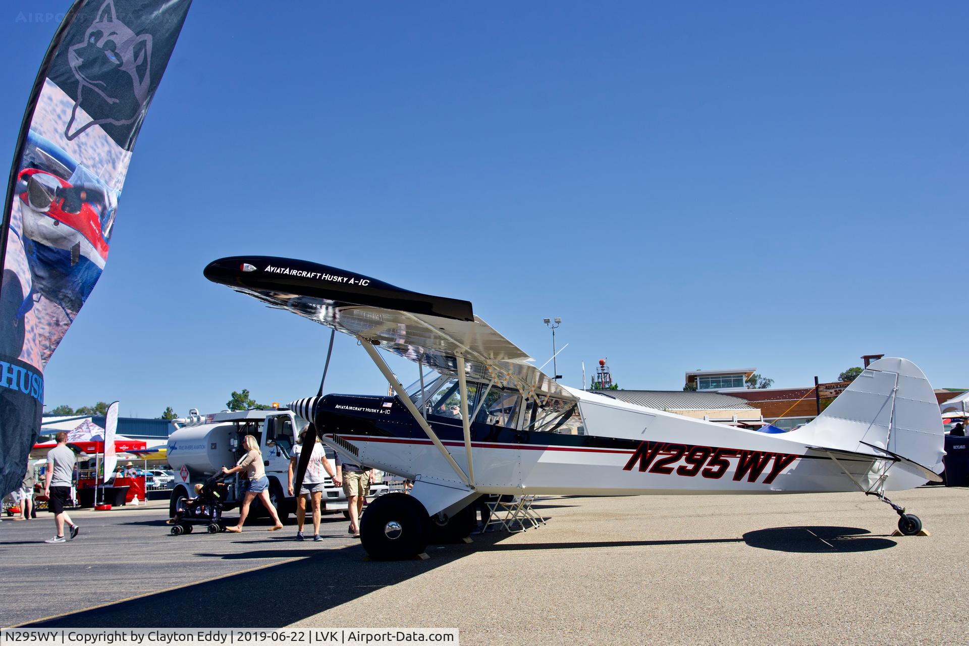 N295WY, 2018 Aviat Husky A-1C-180 C/N 3295, Livermore Airport California 2019.
