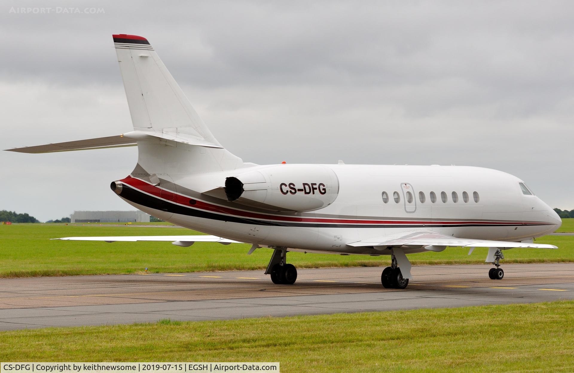CS-DFG, 2004 Dassault Falcon 2000EX C/N 44, Return Visitor.