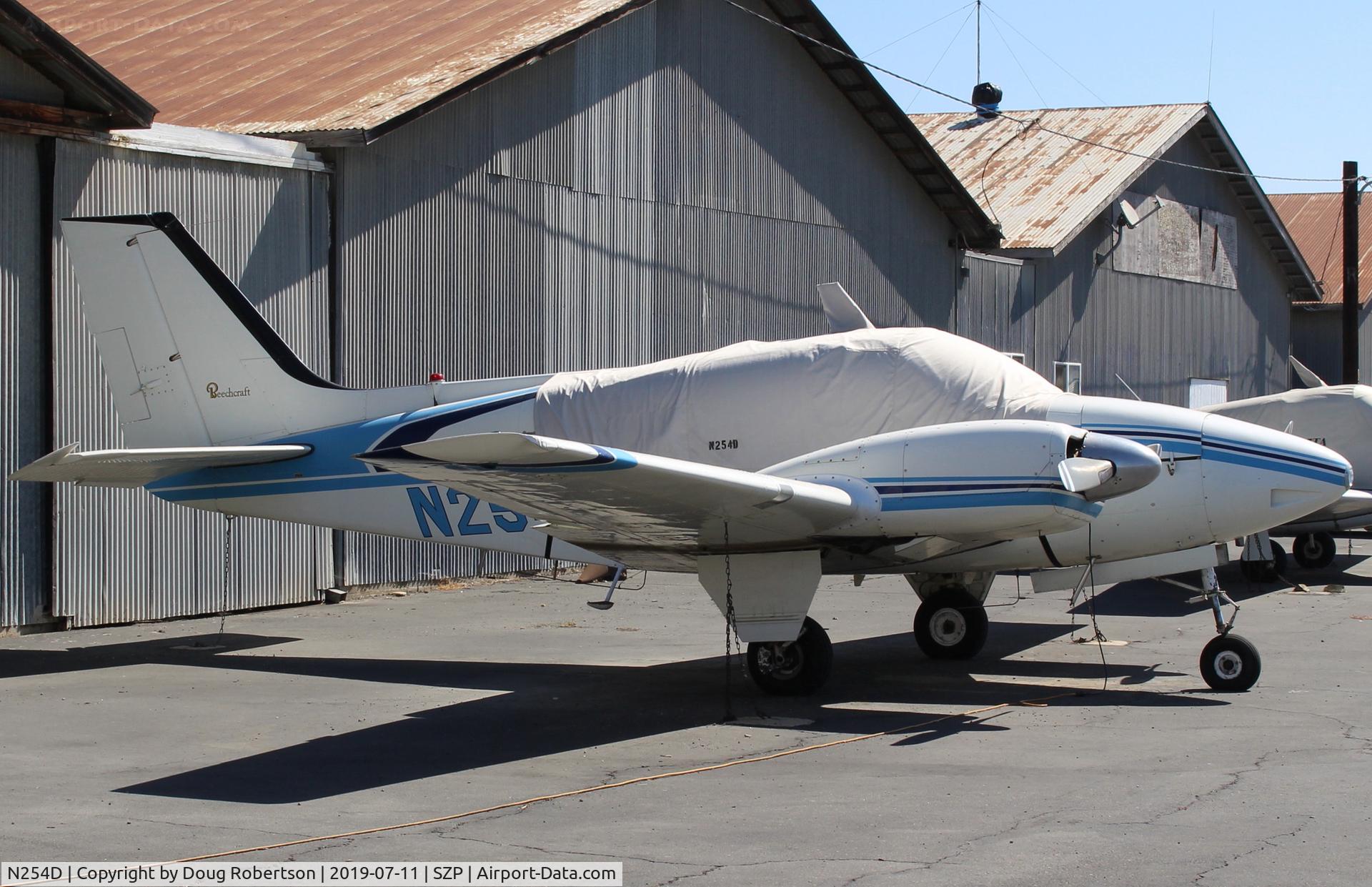 N254D, 1962 Beech 95-A55 Baron C/N TC-339, 1962 Beech 95-A55 Baron, two Continental IO-470L 260 Hp each