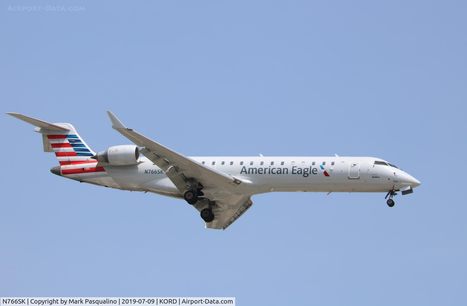 N766SK, 2005 Bombardier CRJ-702 (CL-600-2C10) Regional Jet C/N 10232, CL-600-2C10