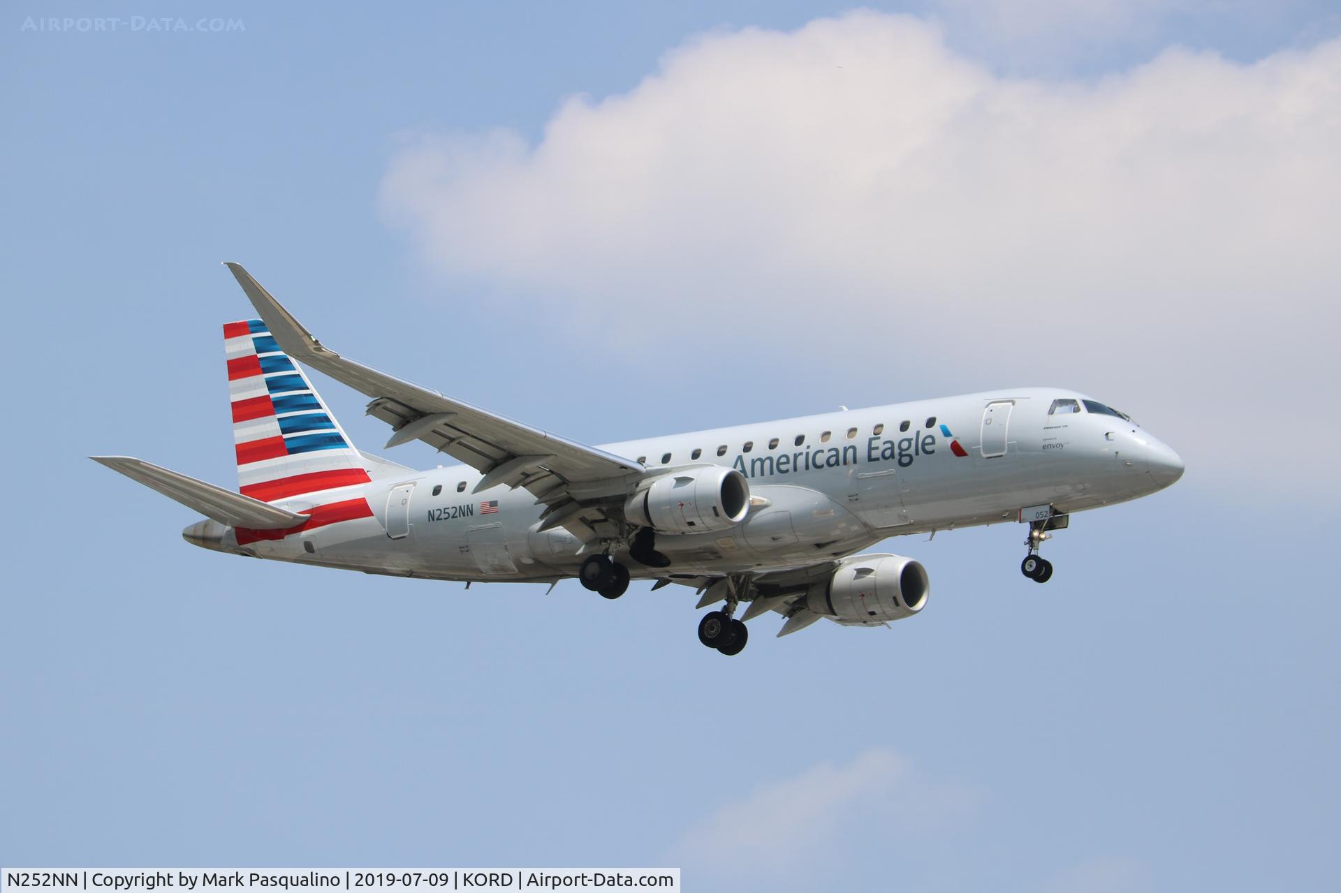 N252NN, 2017 Embraer 175LR (ERJ-170-200LR) C/N 17000642, ERJ-170-200LR