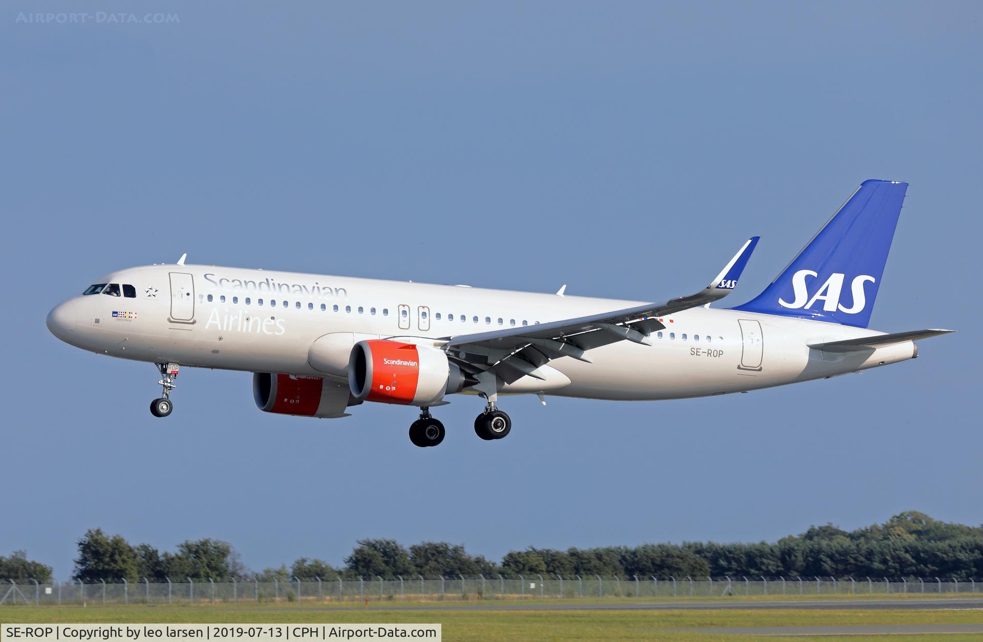 SE-ROP, 2018 Airbus A320-251N C/N 8350, Copenhagen 13.7.2019 LD R-04L