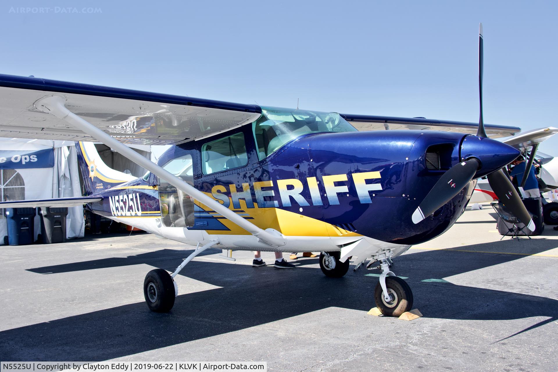 N5525U, 1979 Cessna U206G Stationair C/N U206-05311, Livermore Airport California 2019.