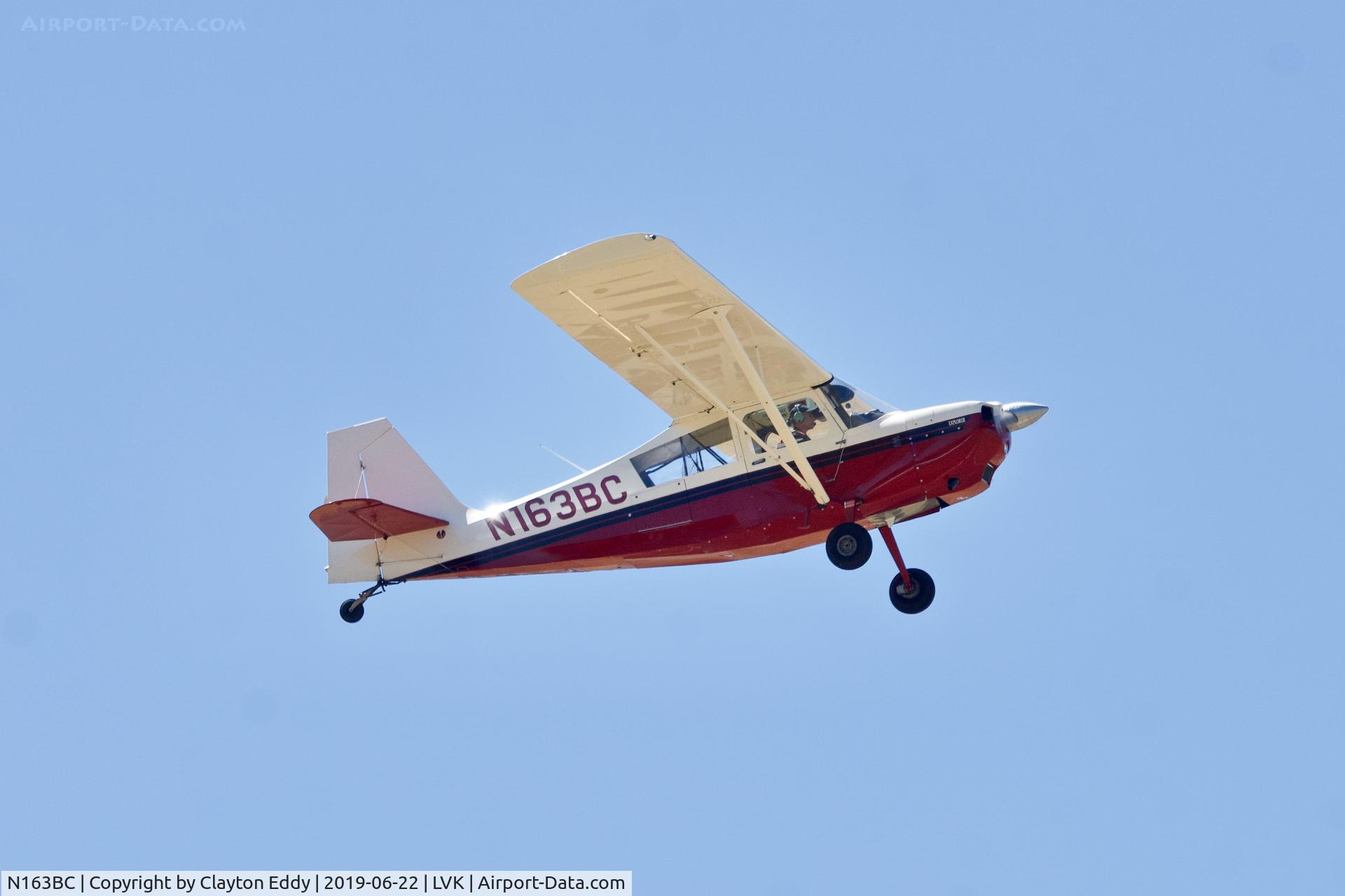 N163BC, 2004 American Champion 7GCBC C/N 1370-2004, Livermore Airport California 2019.
