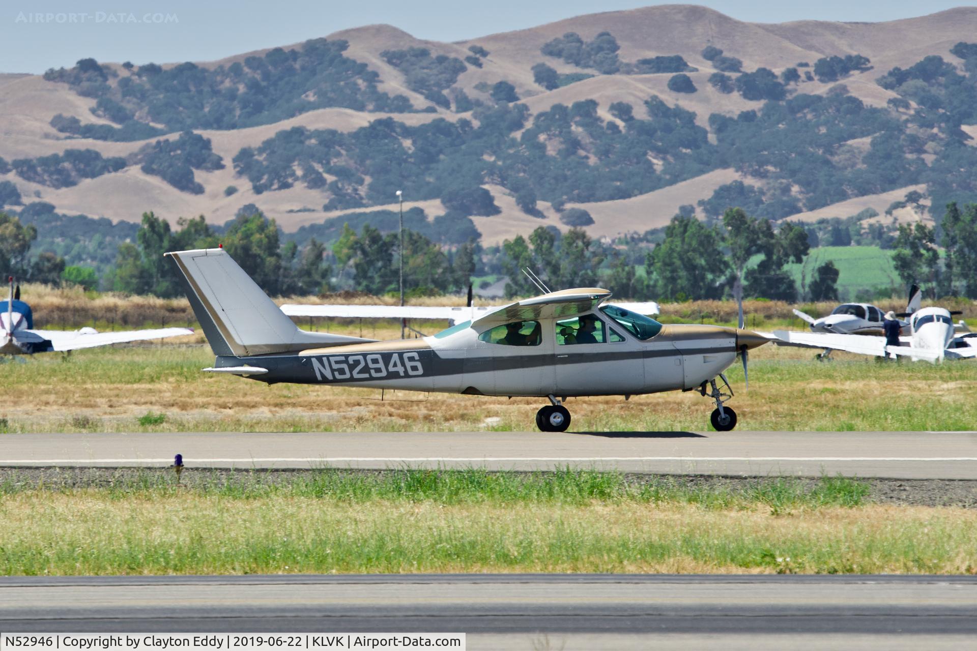 N52946, 1977 Cessna 177RG Cardinal C/N 177RG1317, Livermore Airport California 2019.
