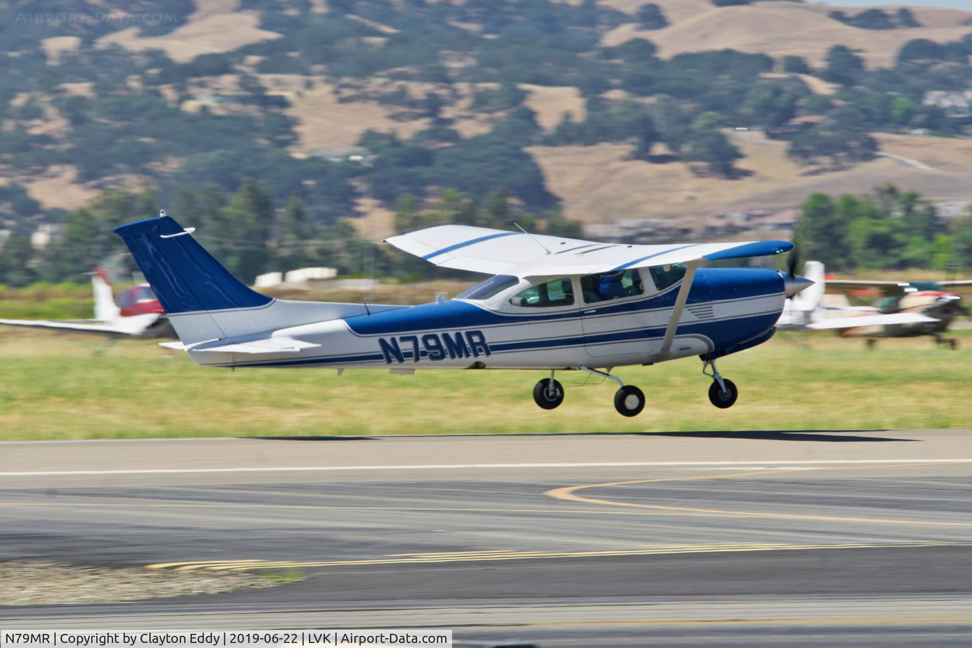 N79MR, 1979 Cessna TR182 Turbo Skylane RG C/N R18201271, Livermore Airport California 2019.