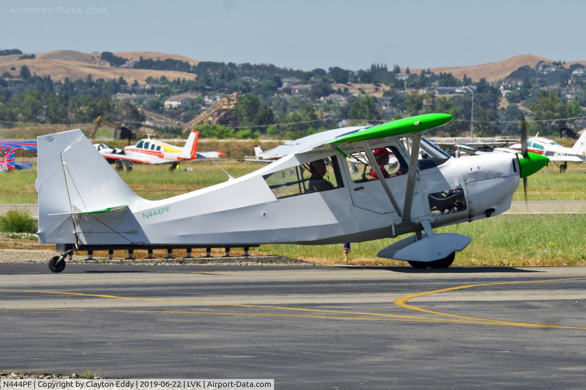 N444PF, 1979 Bellanca 8KCAB Decathlon C/N 543-79, Livermore Airport California 2019.