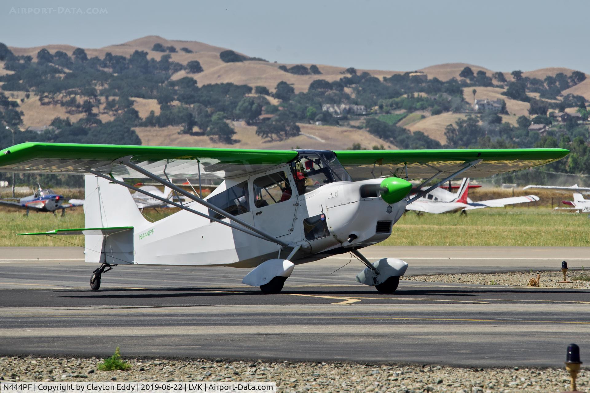 N444PF, 1979 Bellanca 8KCAB Decathlon C/N 543-79, Livermore Airport California 2019.