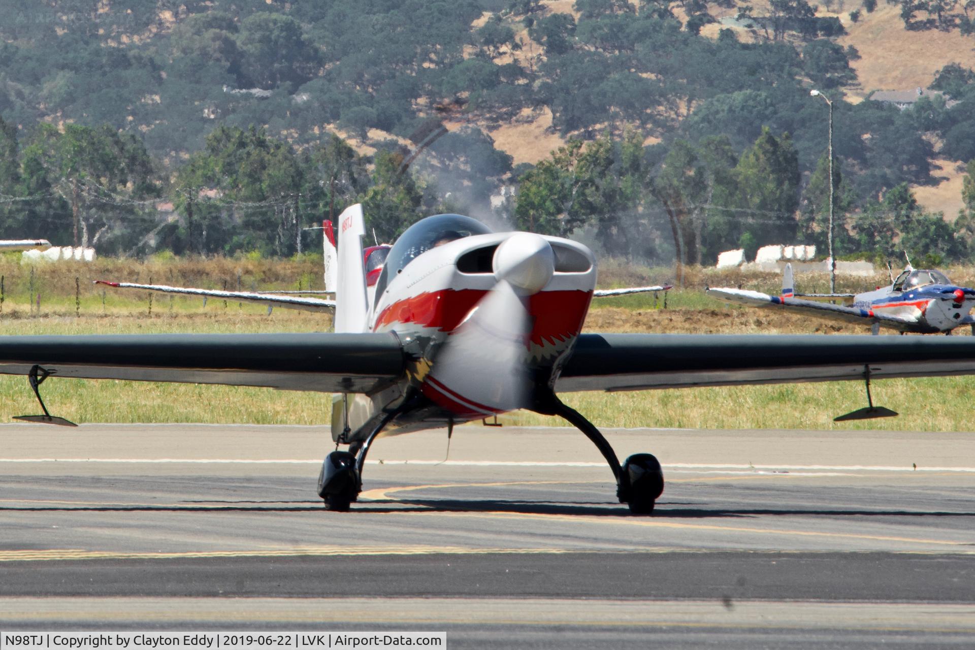 N98TJ, 1998 Extra EA-300/L C/N 065, Livermore Airport California 2019.