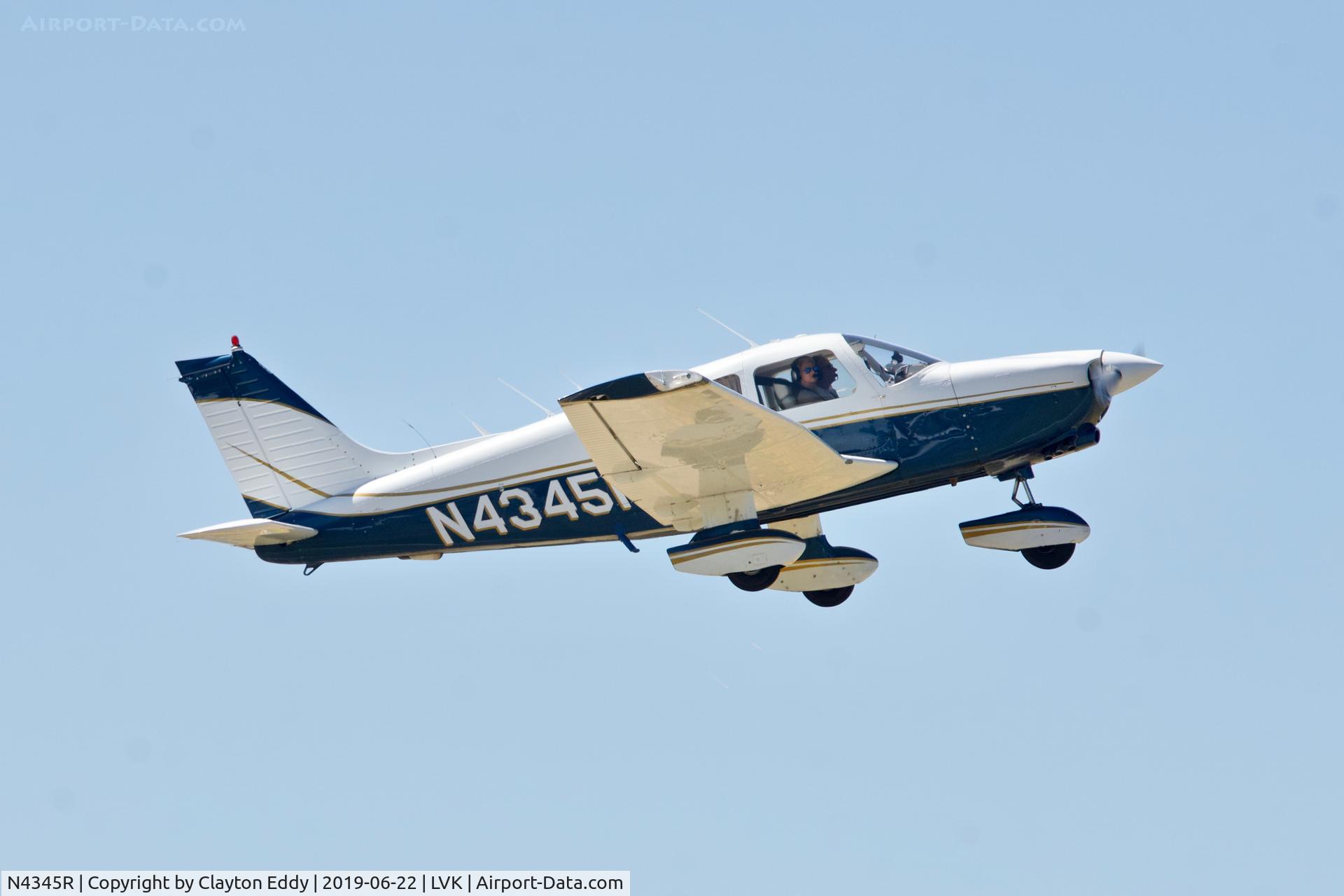 N4345R, 1984 Piper PA-28-236 Dakota C/N 28-8411013, Livermore Airport California 2019.