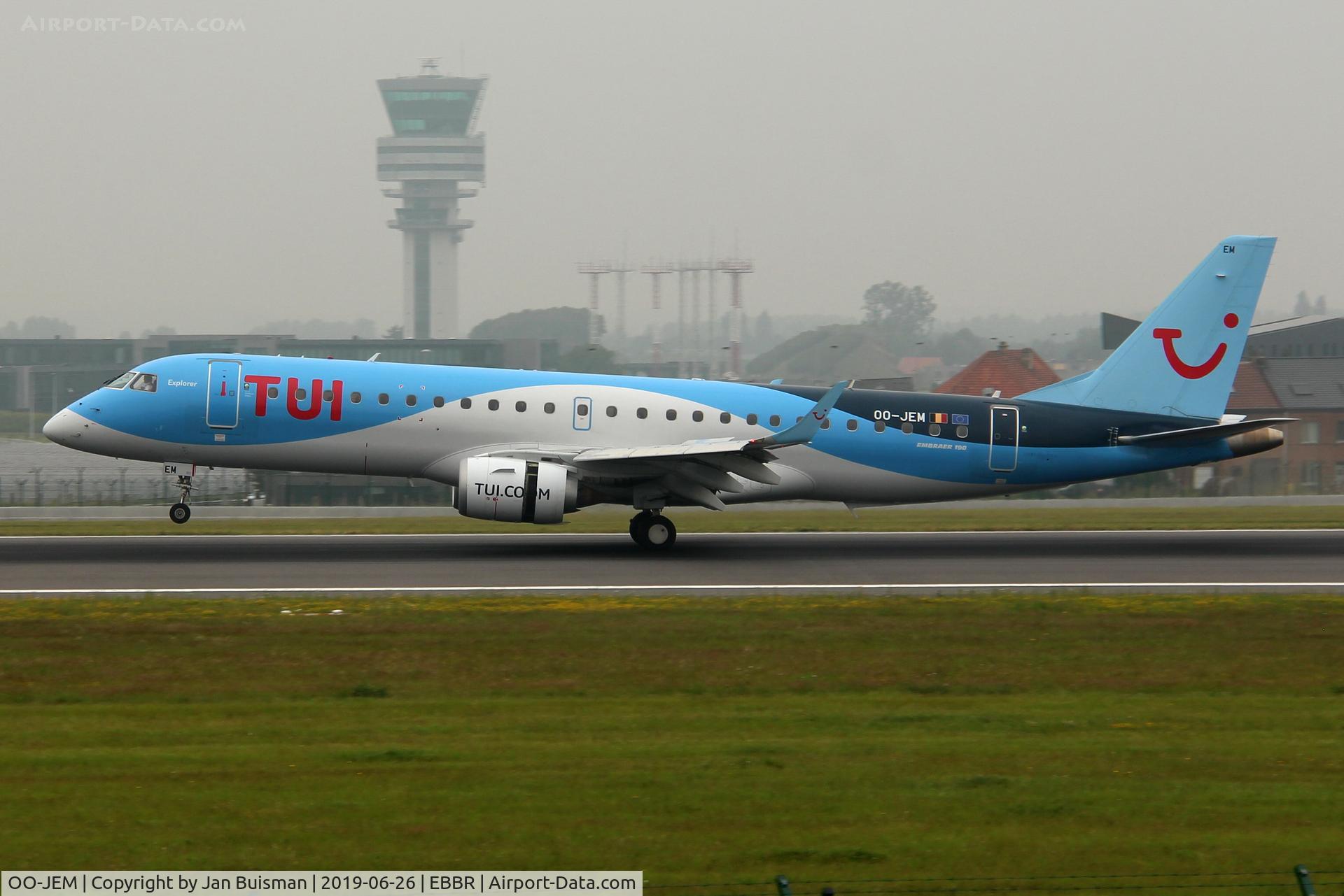 OO-JEM, 2013 Embraer 190STD (ERJ-190-100STD) C/N 19000603, TUI Airlines Belgium