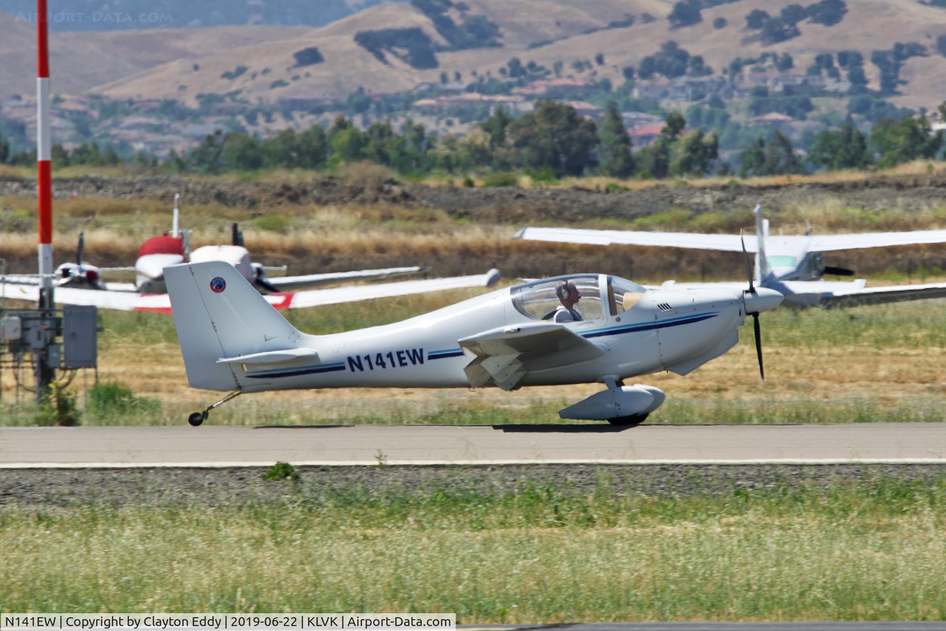 N141EW, 2005 Europa XS Monowheel C/N A141, Livermore Airport California 2019.