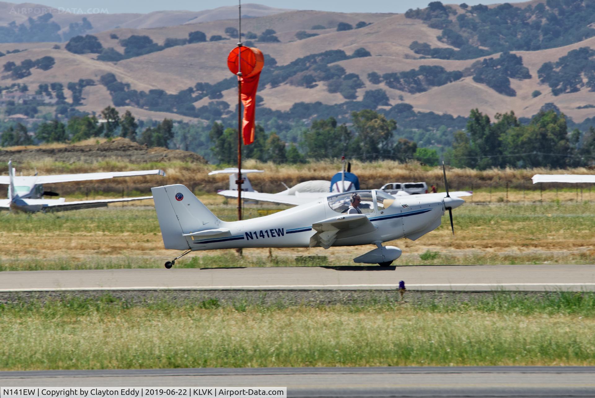 N141EW, 2005 Europa XS Monowheel C/N A141, Livermore Airport California 2019.