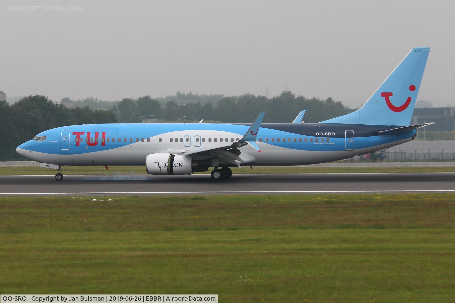 OO-SRO, 2006 Boeing 737-86N C/N 32669, TUI Airlines Belgium