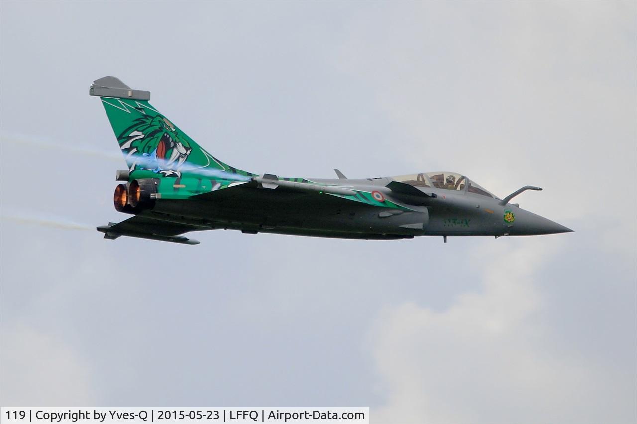 119, 2010 Dassault Rafale C C/N 119, Dassault Rafale C, On display, La Ferté-Alais Airfield (LFFQ) Air show 2015
