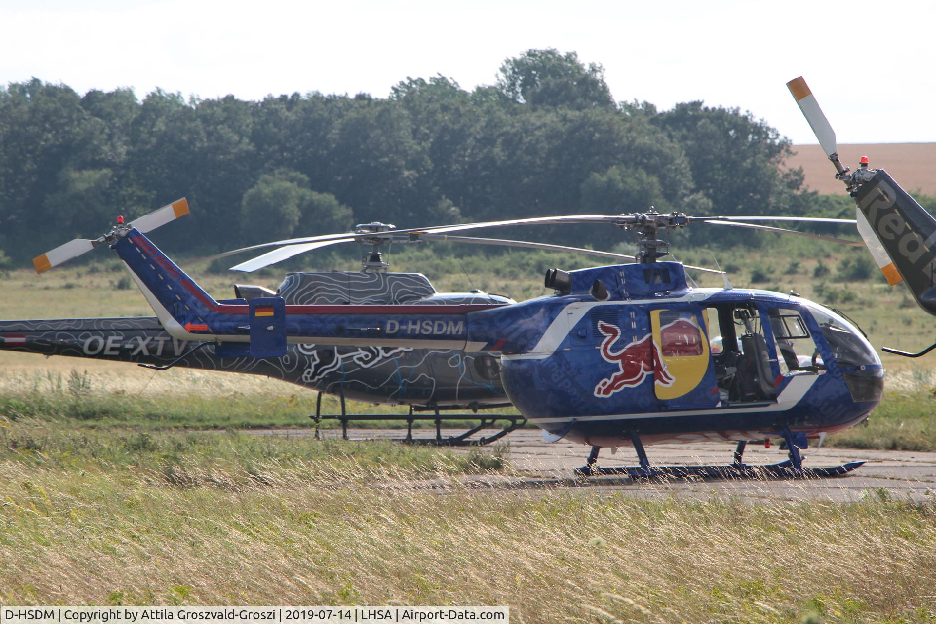 D-HSDM, MBB Bo-105CB C/N S-126, LHSA - Szentkirályszabadja Airport, Hungary